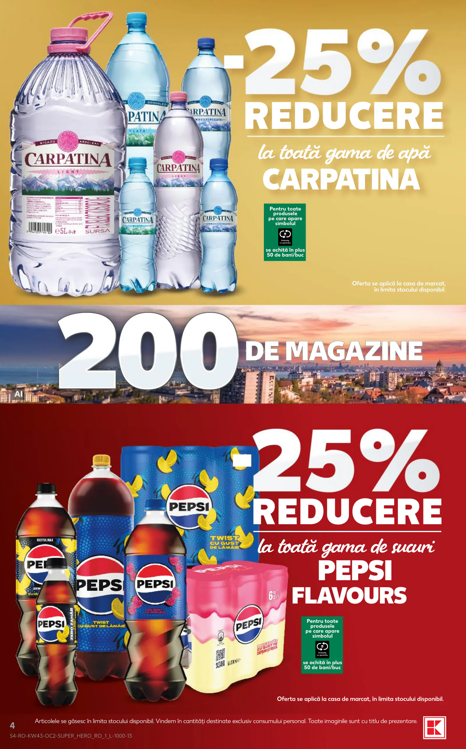 Kaufland Románia akciós újság, 4. oldal (okt. 21–27.)
