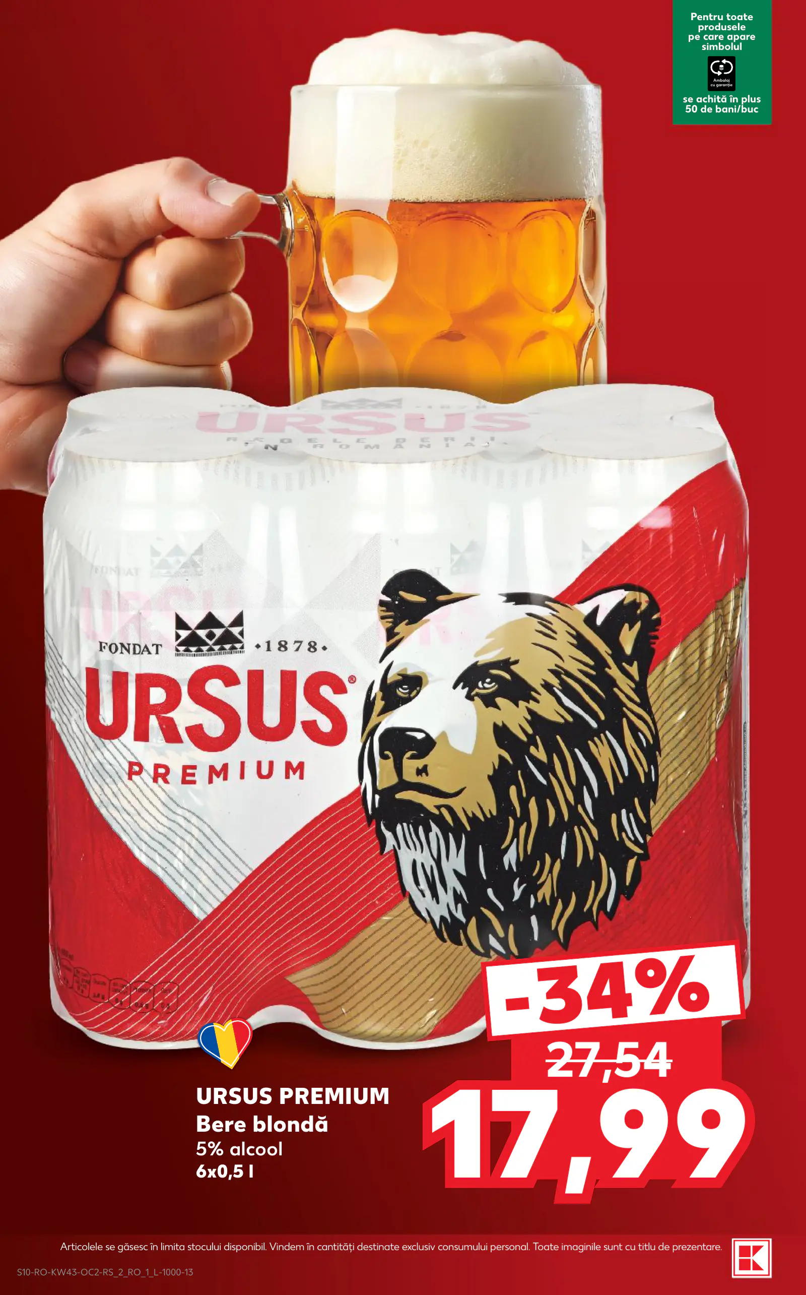 Kaufland Románia akciós újság, 10. oldal (okt. 21–27.)