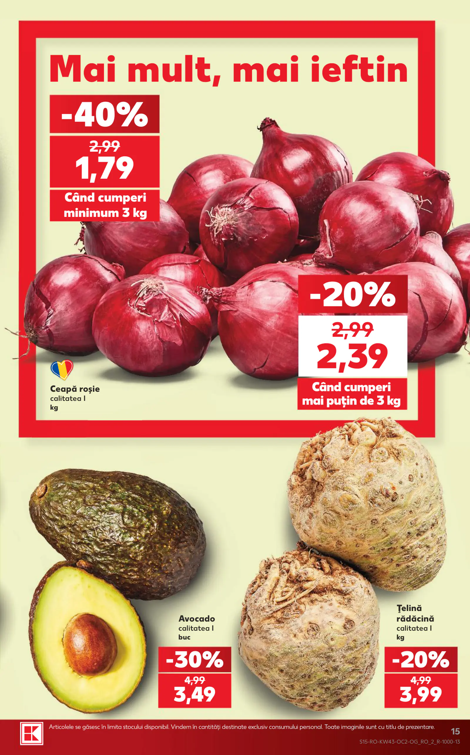 Kaufland Románia akciós újság, 15. oldal (okt. 21–27.)