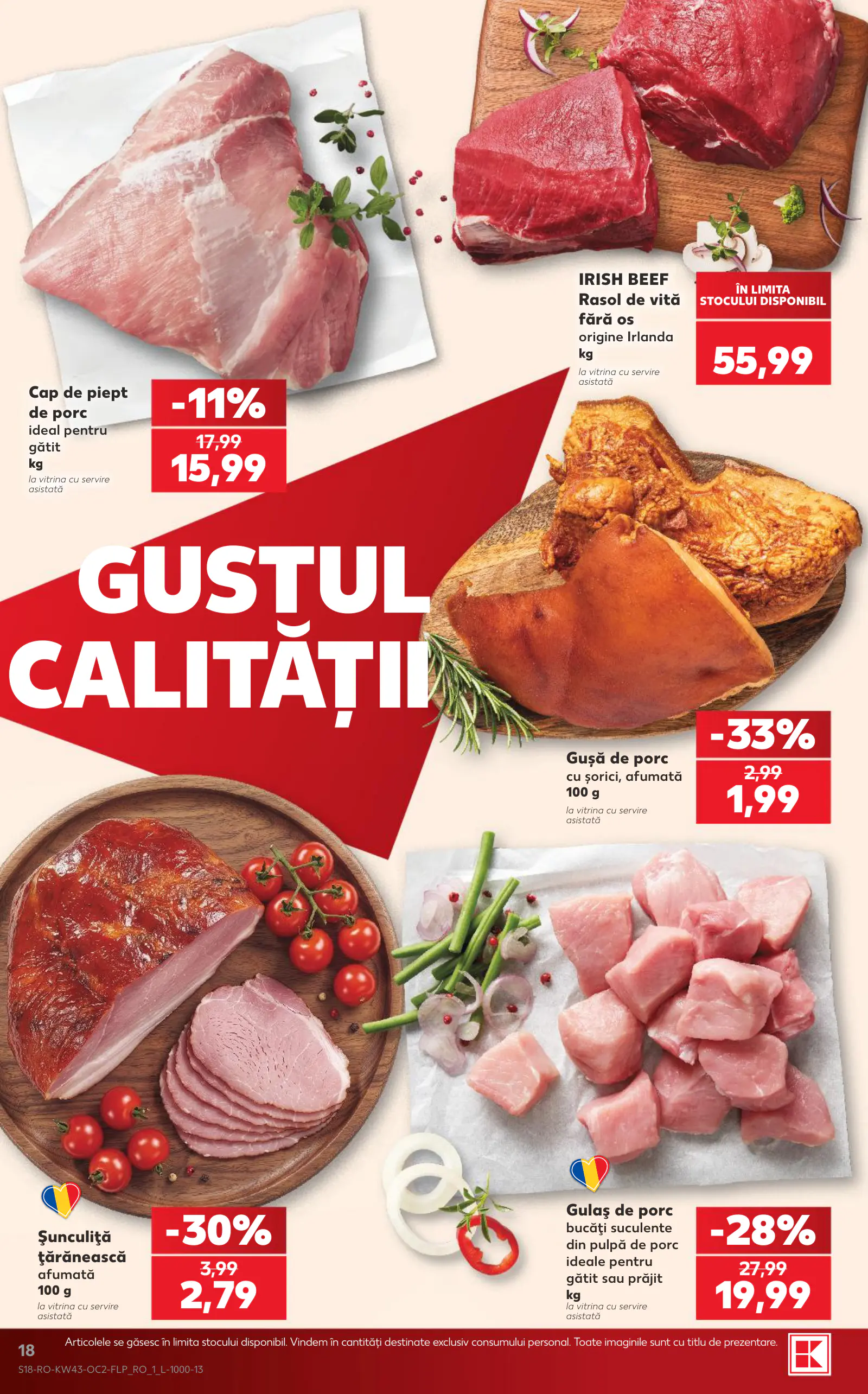 Kaufland Románia akciós újság, 18. oldal (okt. 21–27.)
