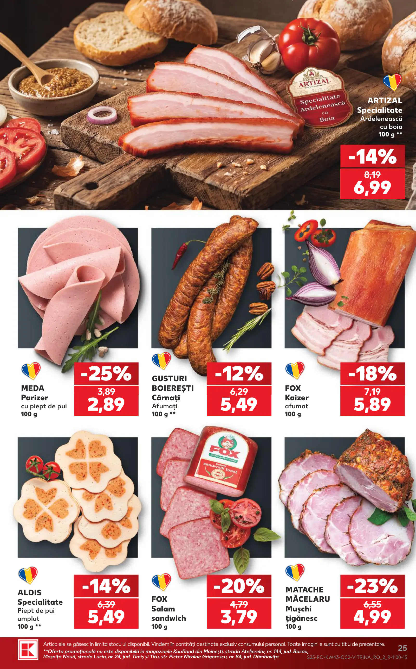 Kaufland Románia akciós újság, 25. oldal (okt. 21–27.)
