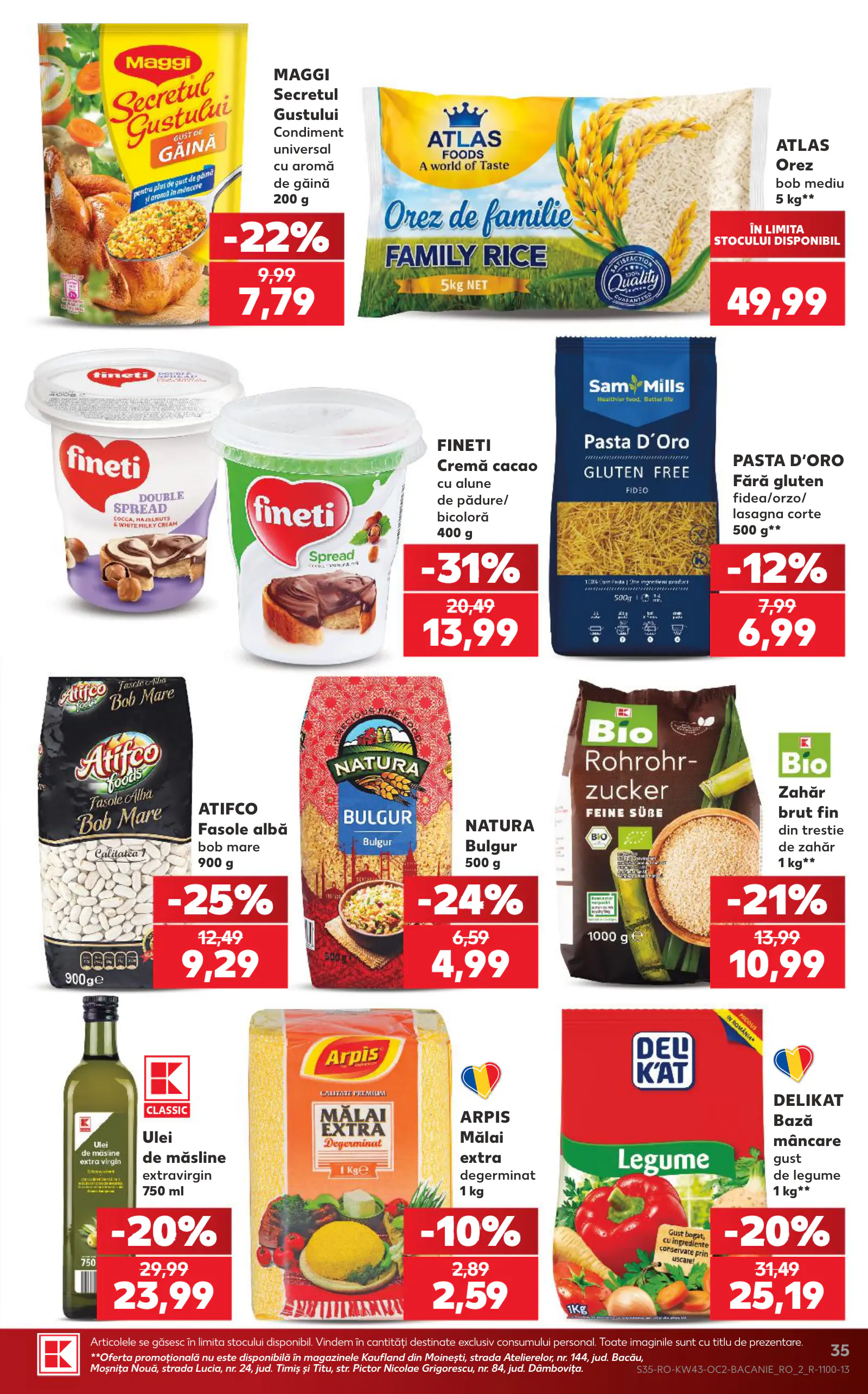 Kaufland Románia akciós újság, 35. oldal (okt. 21–27.)