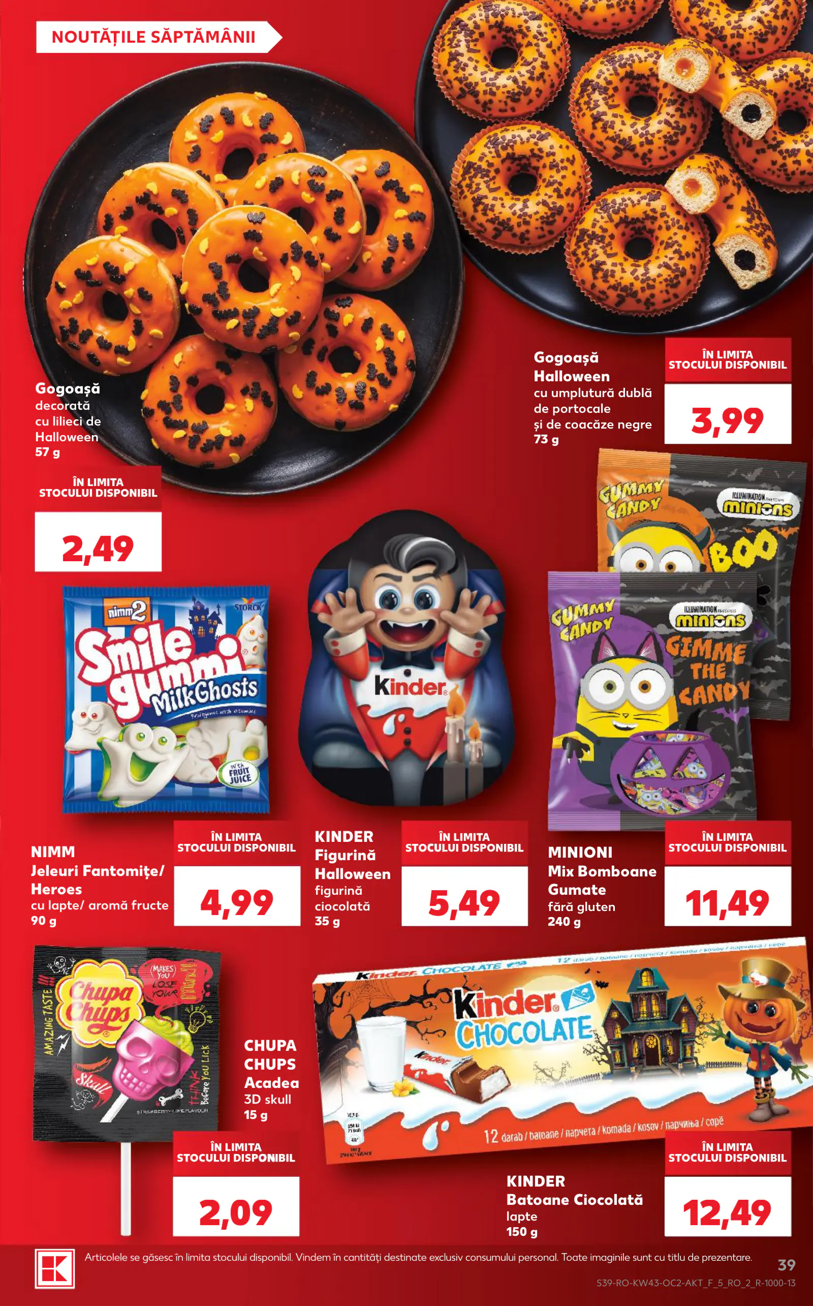 Kaufland Románia akciós újság, 39. oldal (okt. 21–27.)