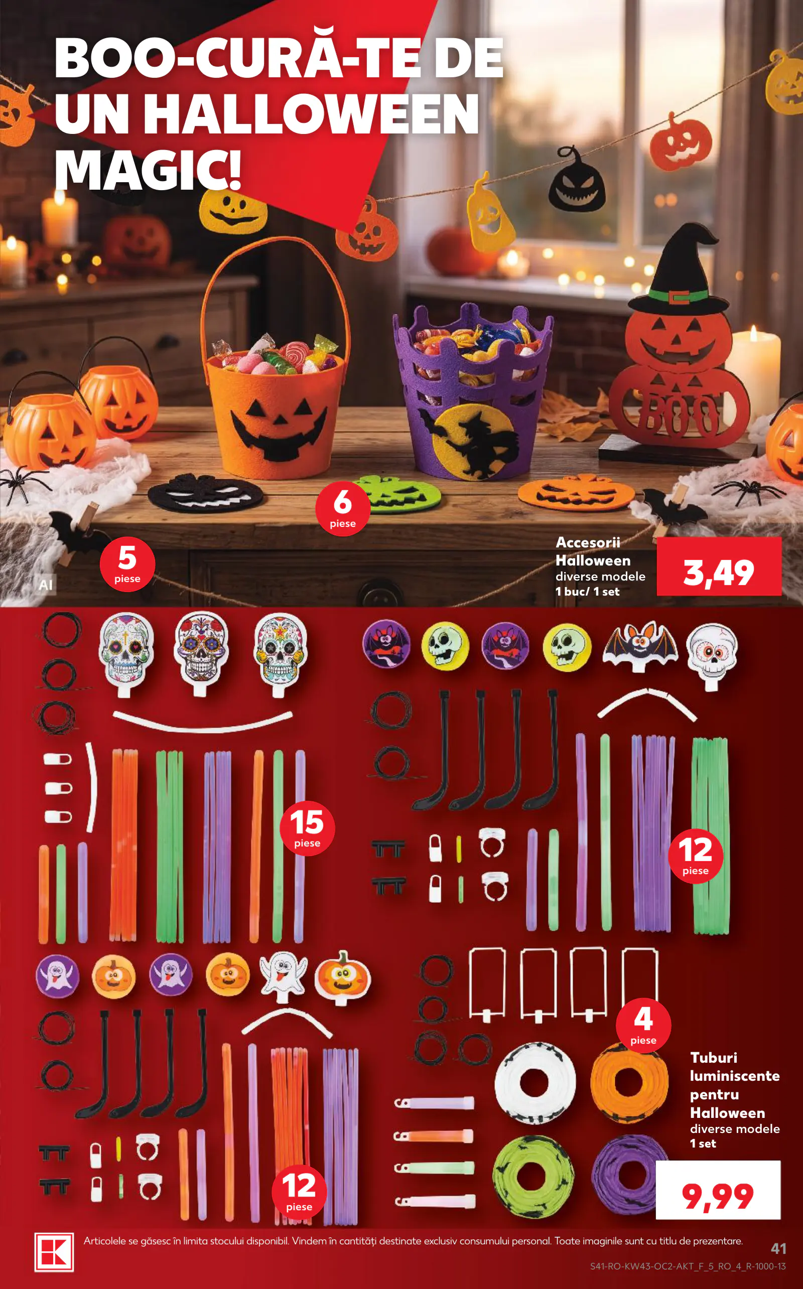Kaufland Románia akciós újság, 41. oldal (okt. 21–27.)