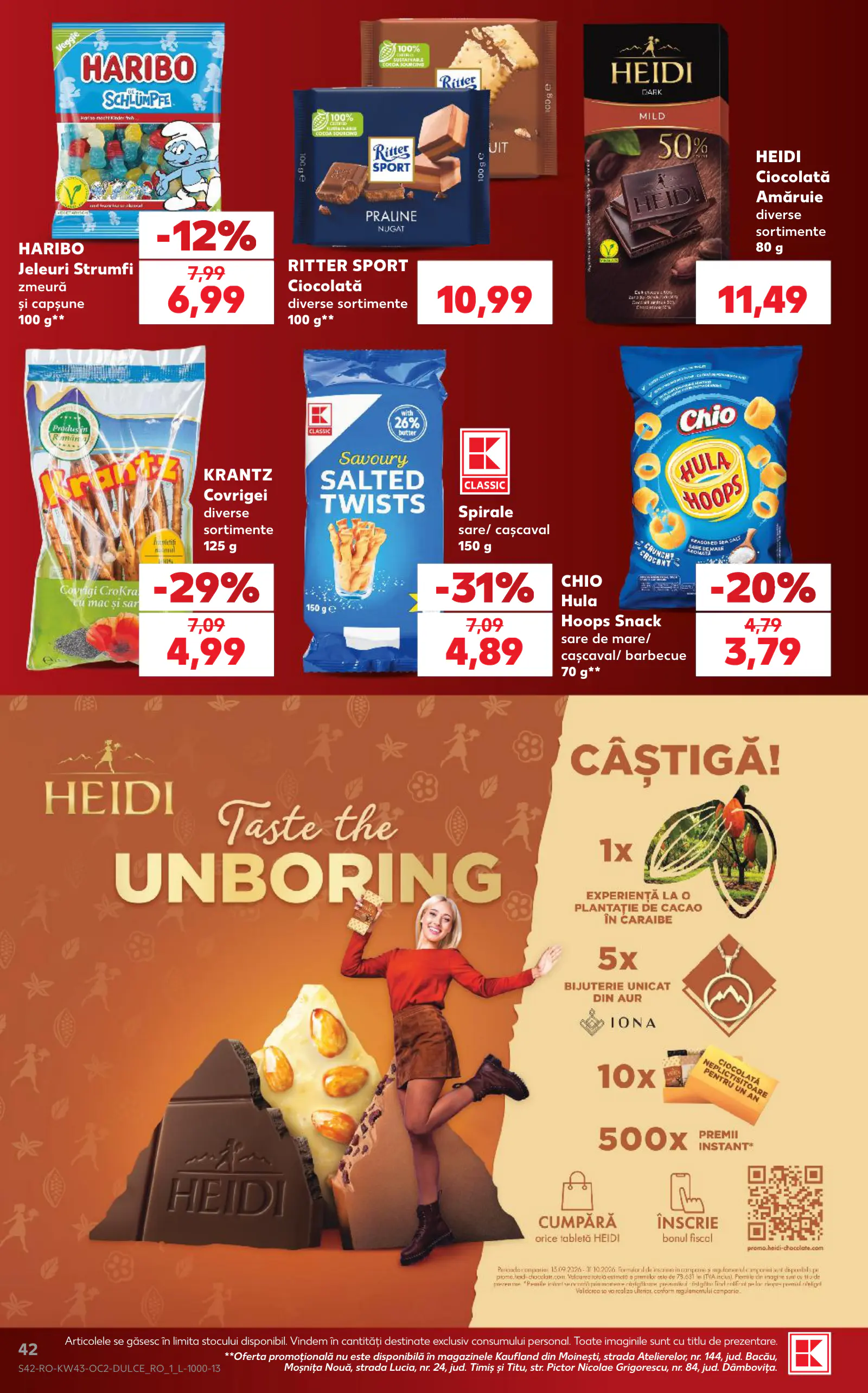 Kaufland Románia akciós újság, 42. oldal (okt. 21–27.)