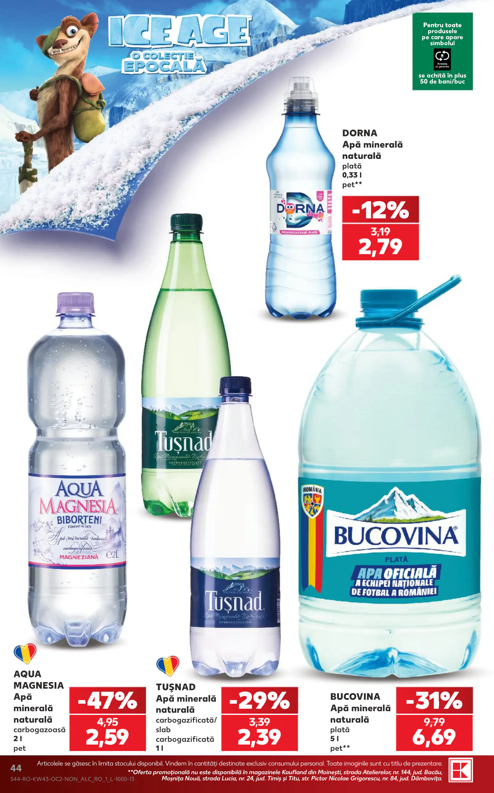 Kaufland Románia akciós újság, 44. oldal (okt. 21–27.)