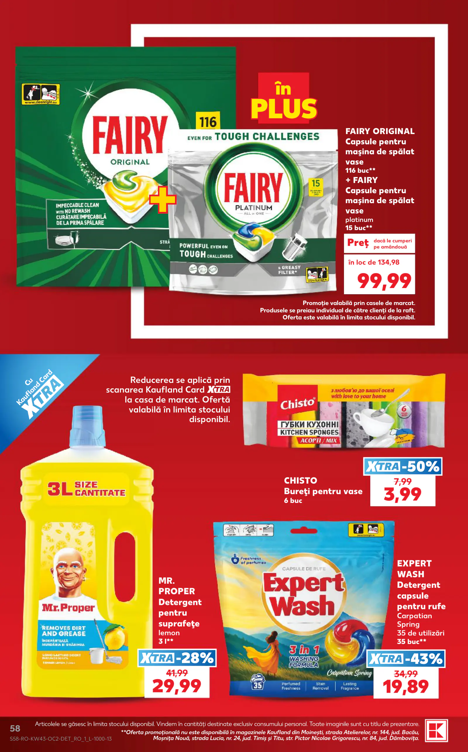 Kaufland Románia akciós újság, 58. oldal (okt. 21–27.)