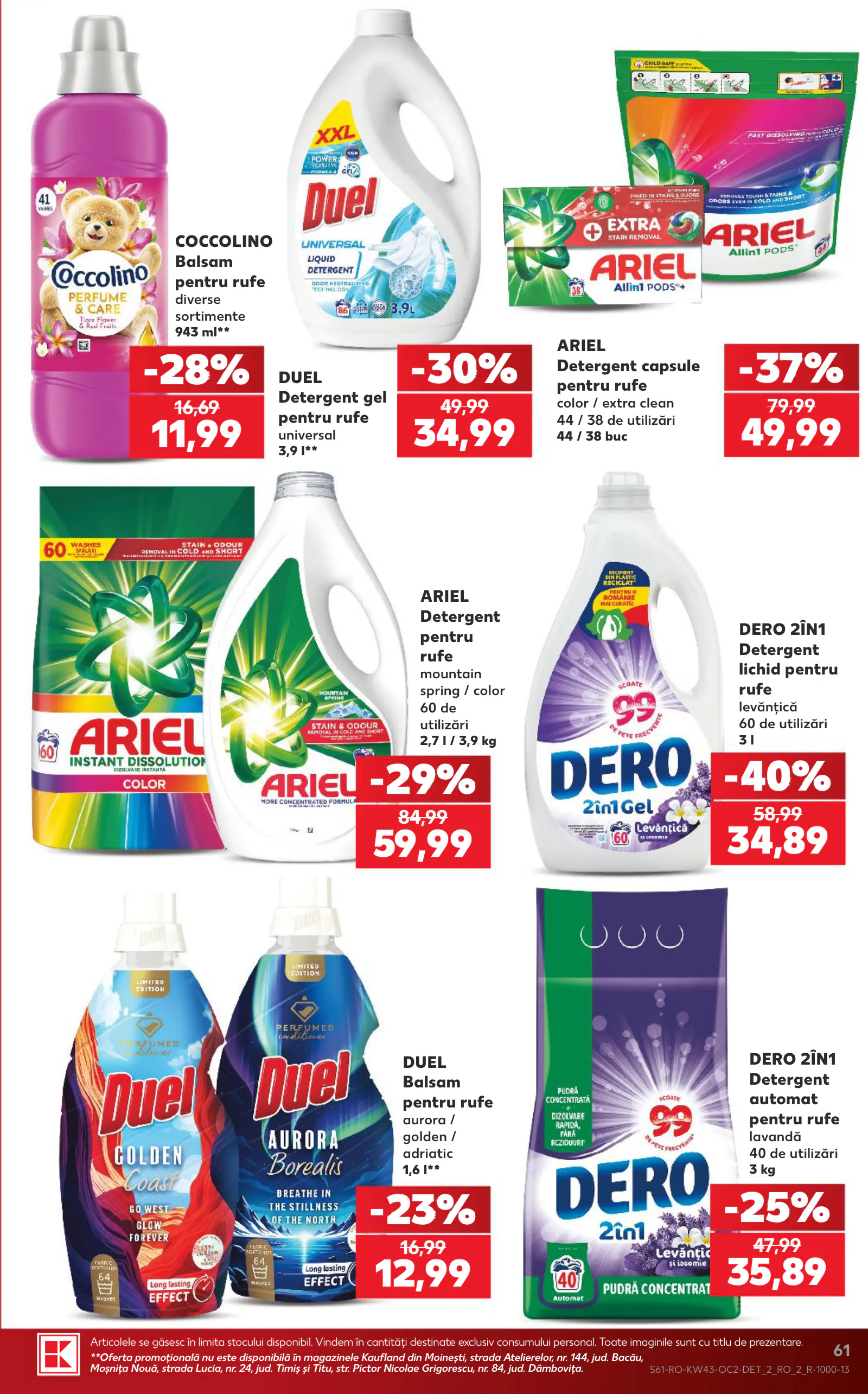 Kaufland Románia akciós újság, 61. oldal (okt. 21–27.)