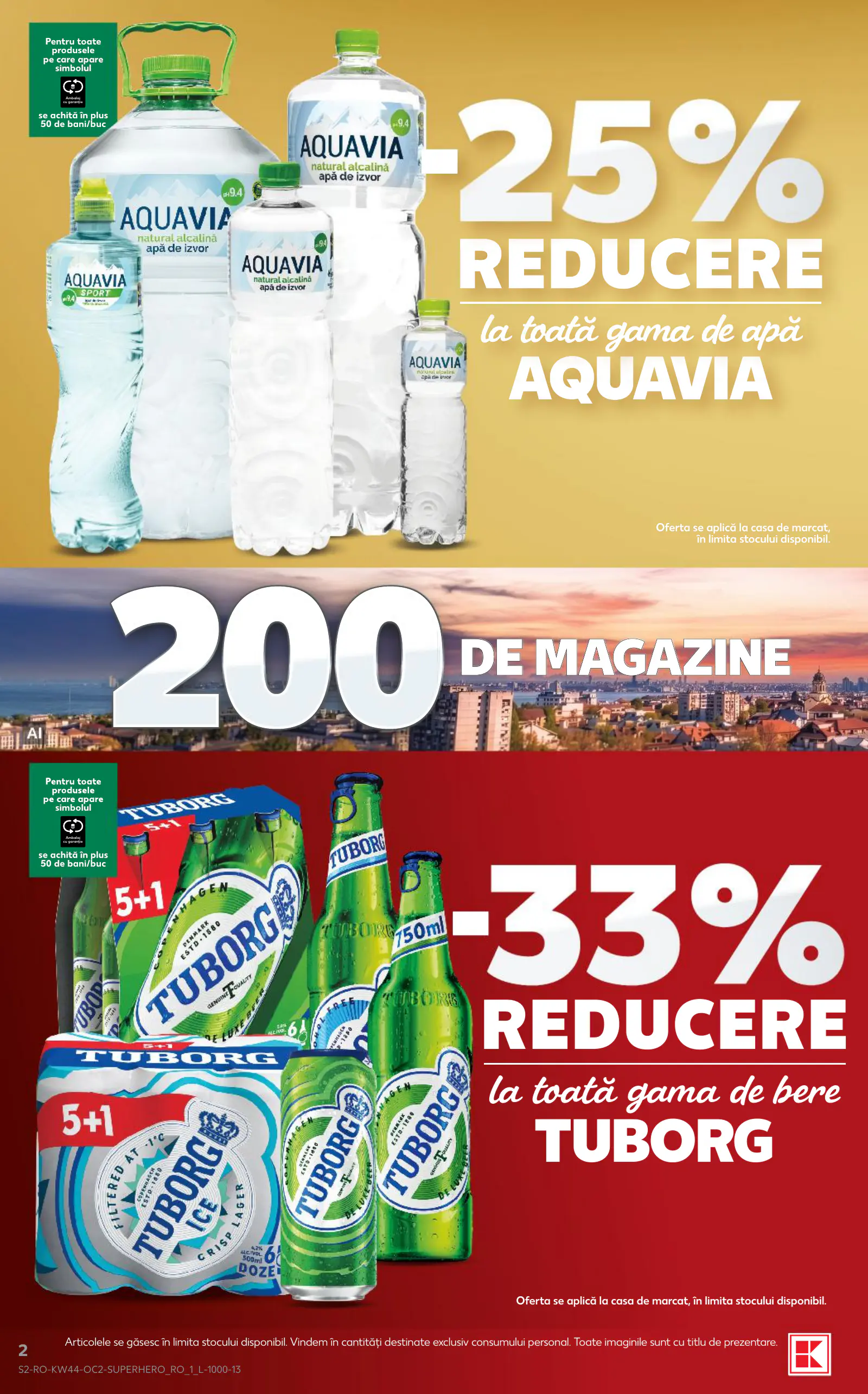 Kaufland Románia akciós újság, 2. oldal (okt. 28. – nov. 3.)