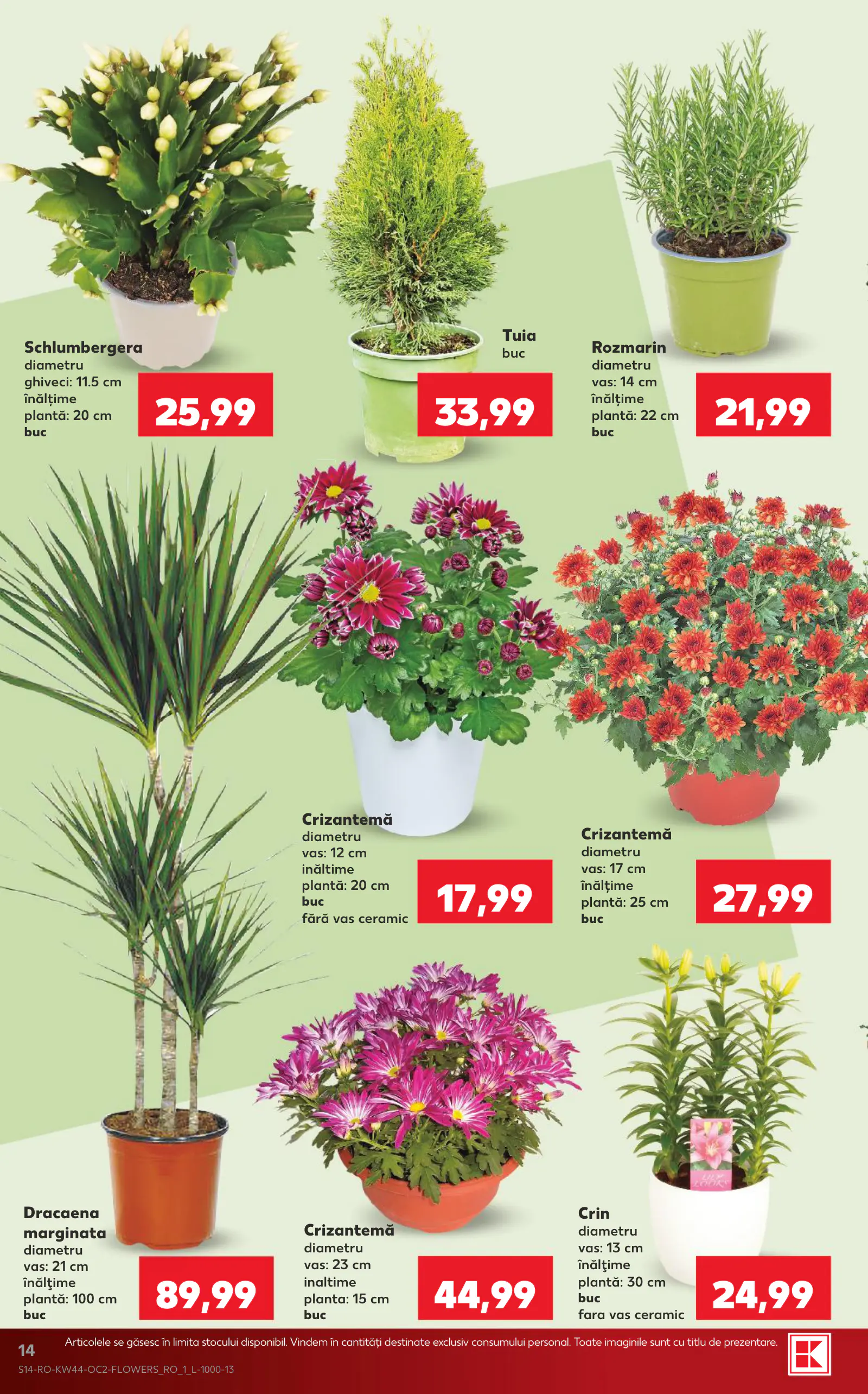 Kaufland Románia akciós újság, 14. oldal (okt. 28. – nov. 3.)