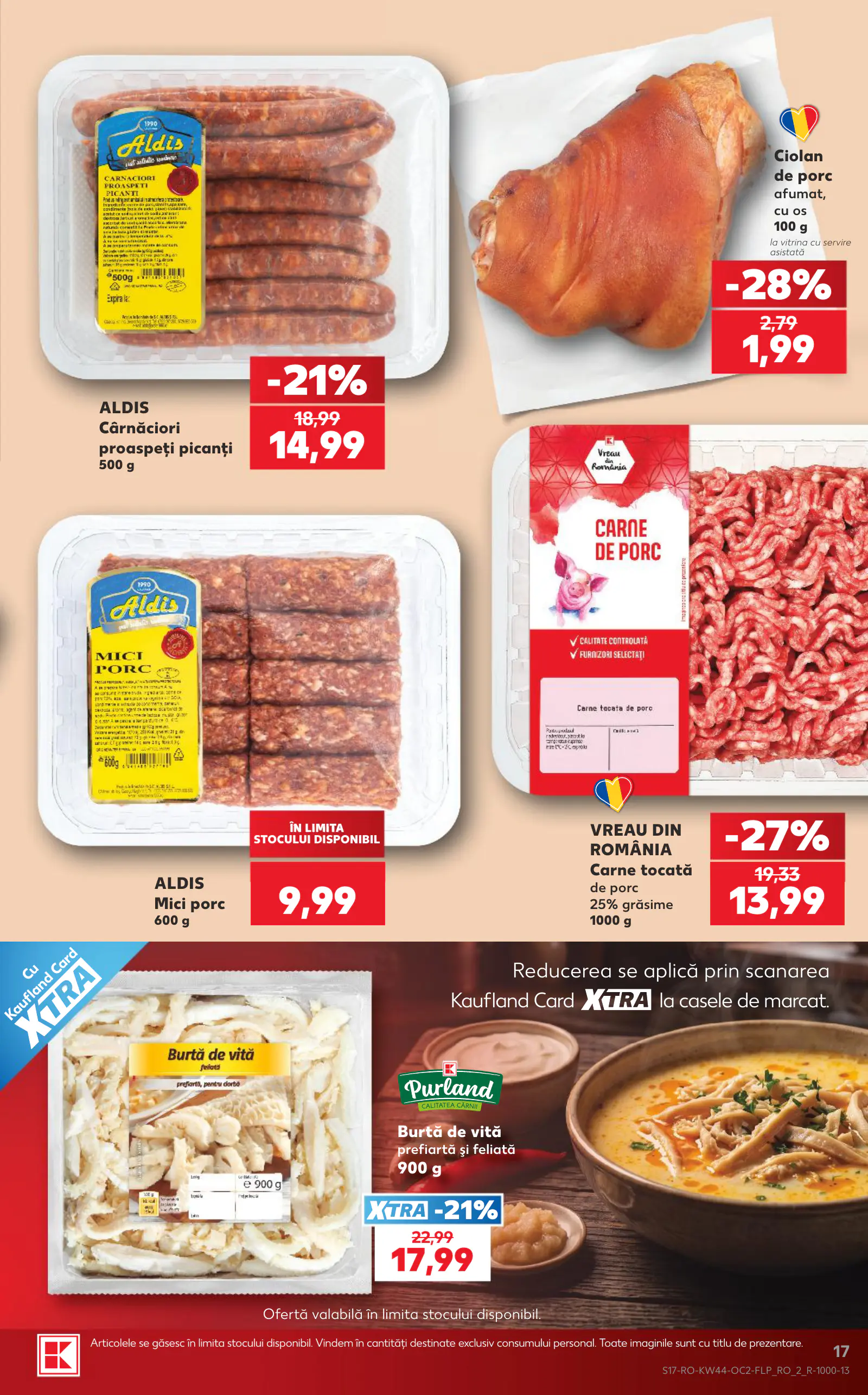 Kaufland Románia akciós újság, 17. oldal (okt. 28. – nov. 3.)