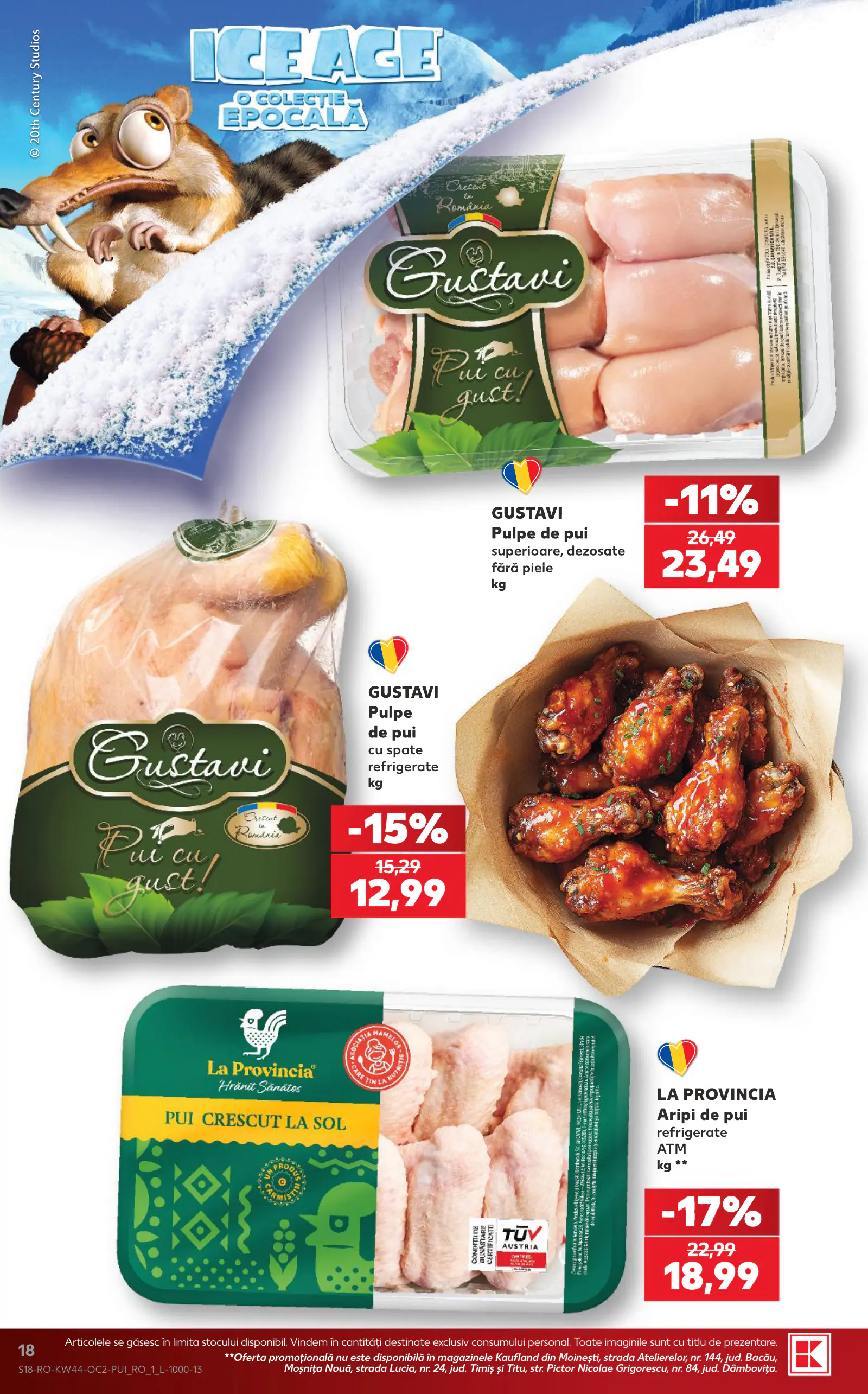 Kaufland Románia akciós újság, 18. oldal (okt. 28. – nov. 3.)