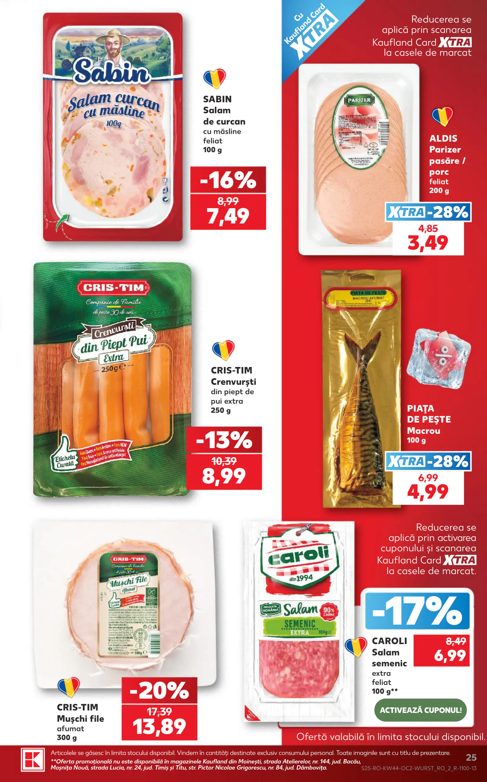 Kaufland Románia akciós újság, 25. oldal (okt. 28. – nov. 3.)