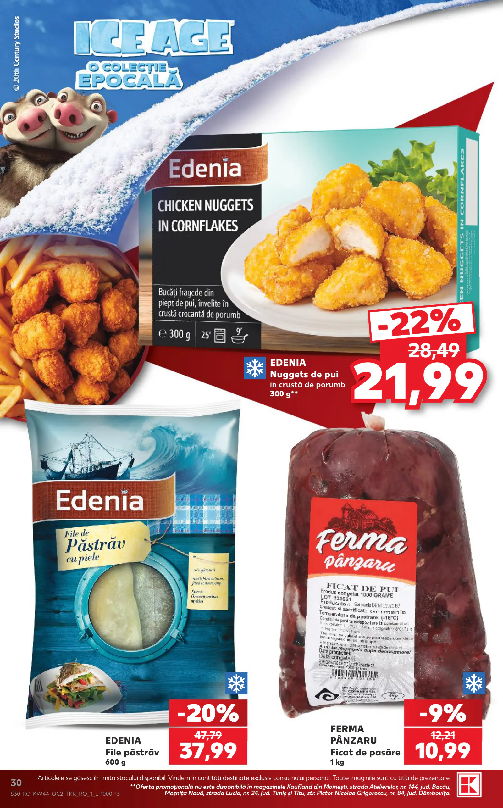 Kaufland Románia akciós újság, 30. oldal (okt. 28. – nov. 3.)