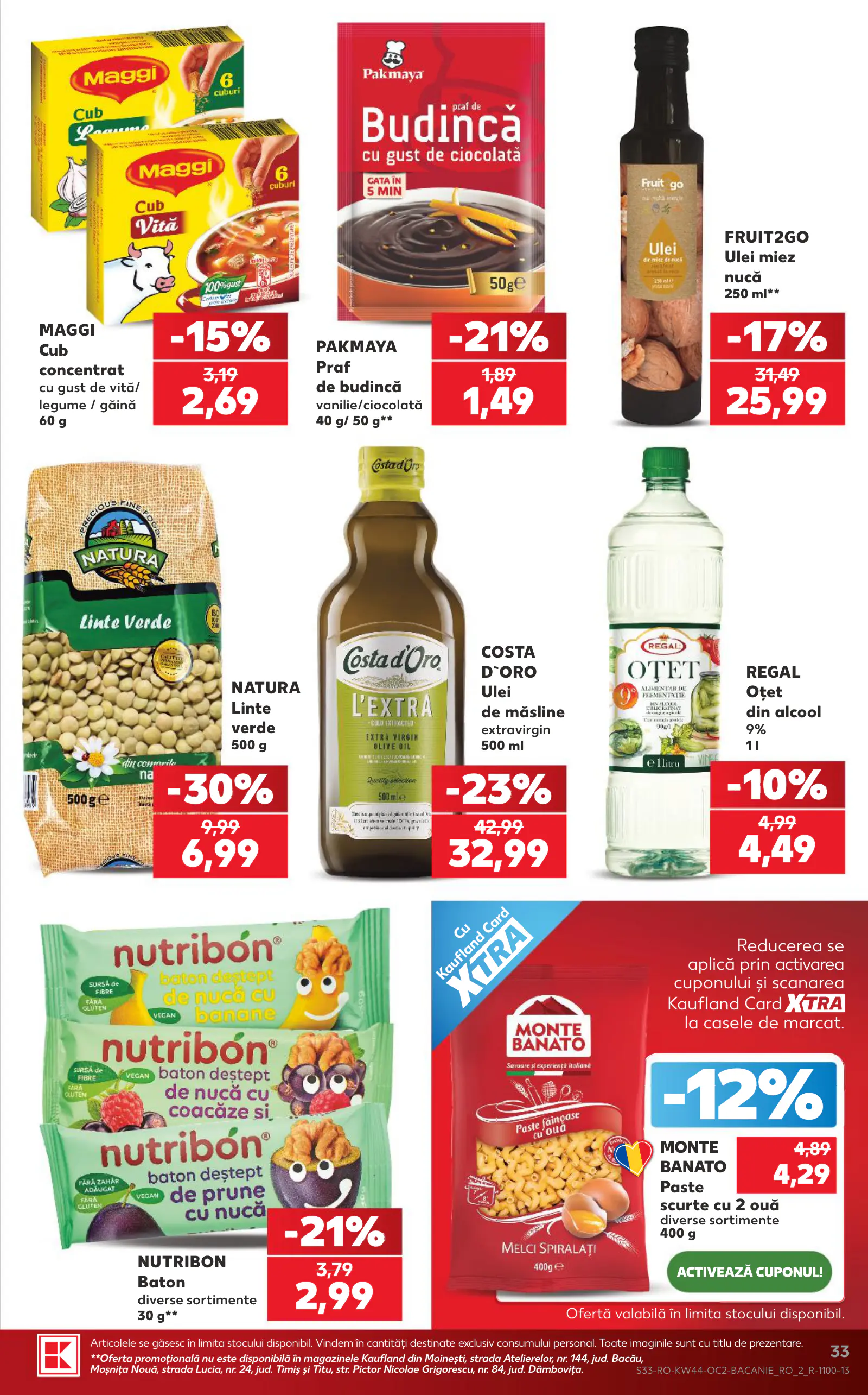 Kaufland Románia akciós újság, 33. oldal (okt. 28. – nov. 3.)