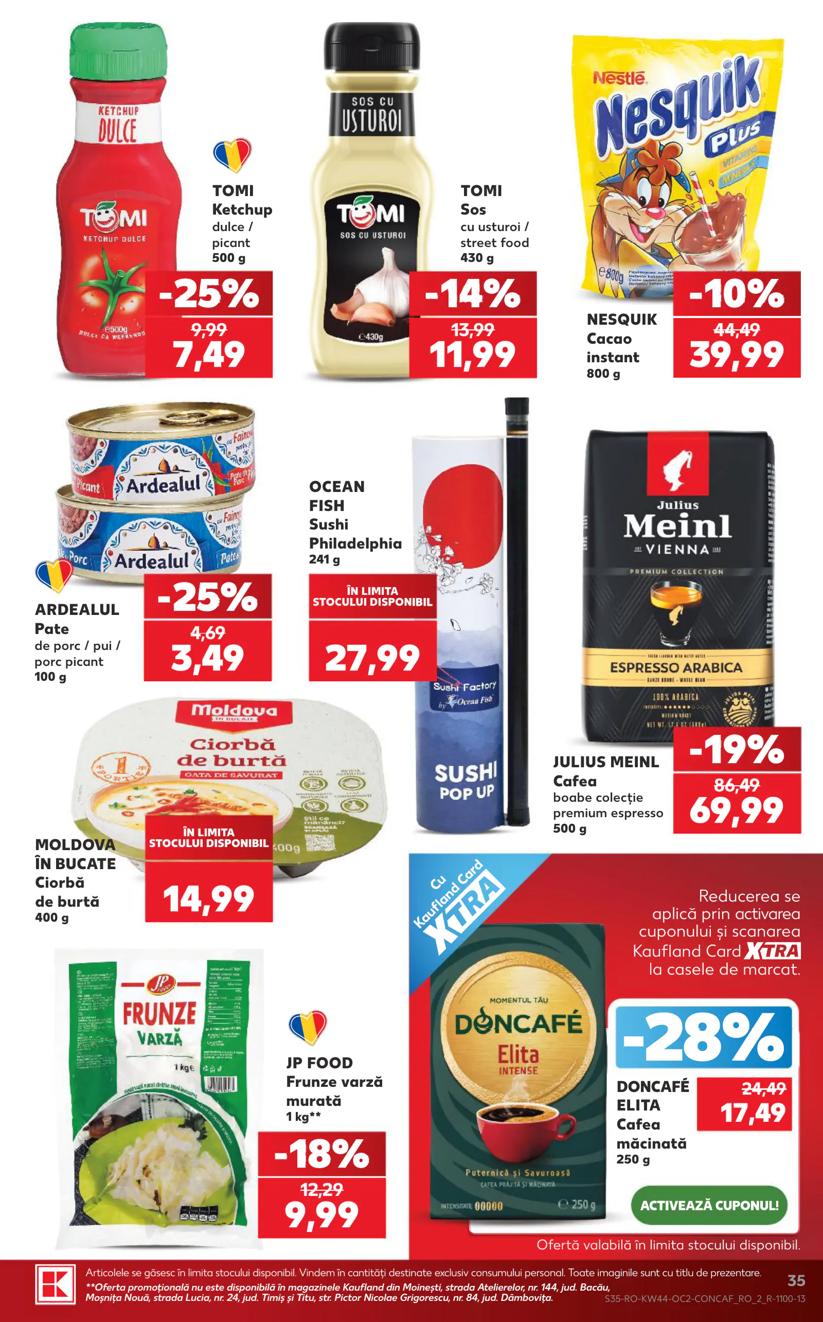 Kaufland Románia akciós újság, 35. oldal (okt. 28. – nov. 3.)