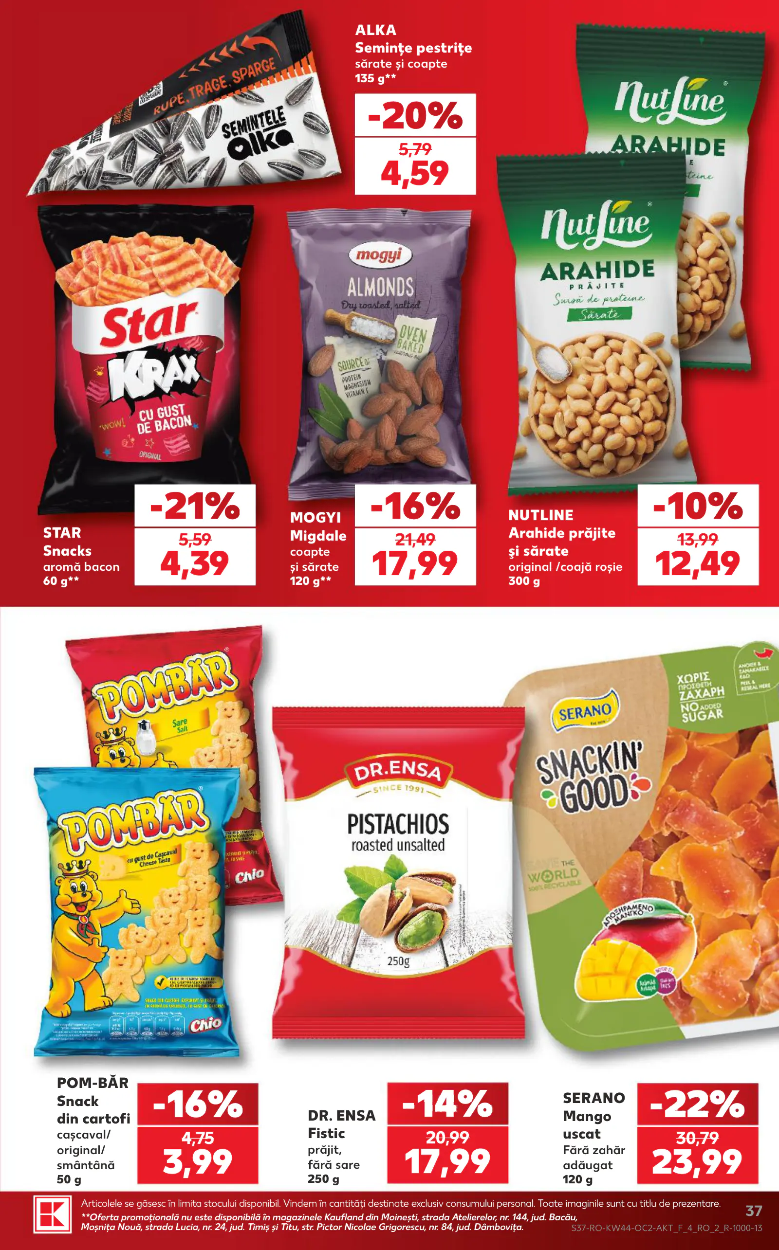 Kaufland Románia akciós újság, 37. oldal (okt. 28. – nov. 3.)