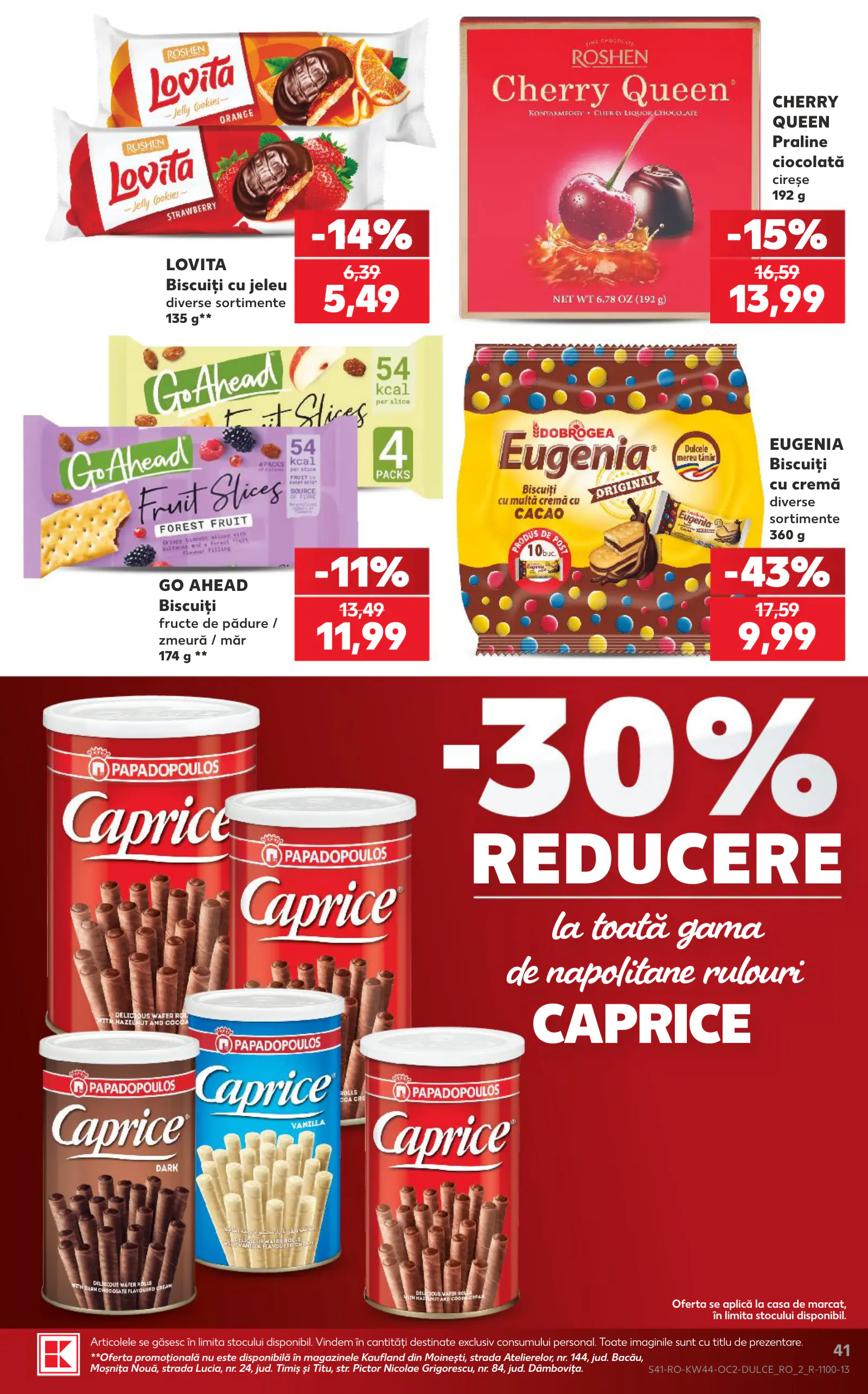 Kaufland Románia akciós újság, 41. oldal (okt. 28. – nov. 3.)