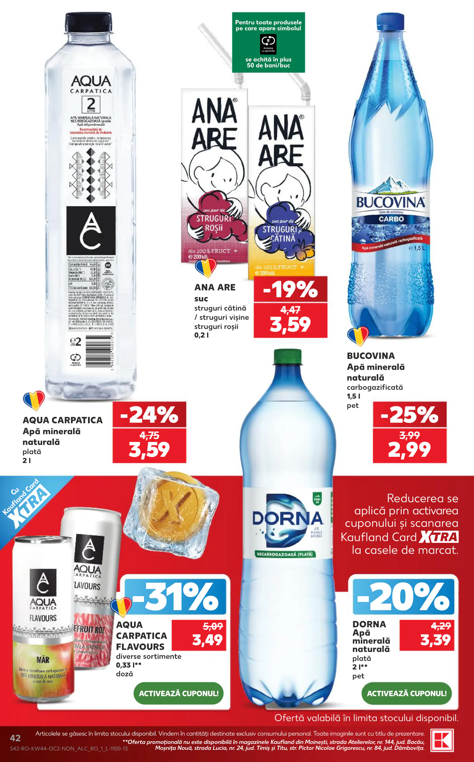Kaufland Románia akciós újság, 42. oldal (okt. 28. – nov. 3.)