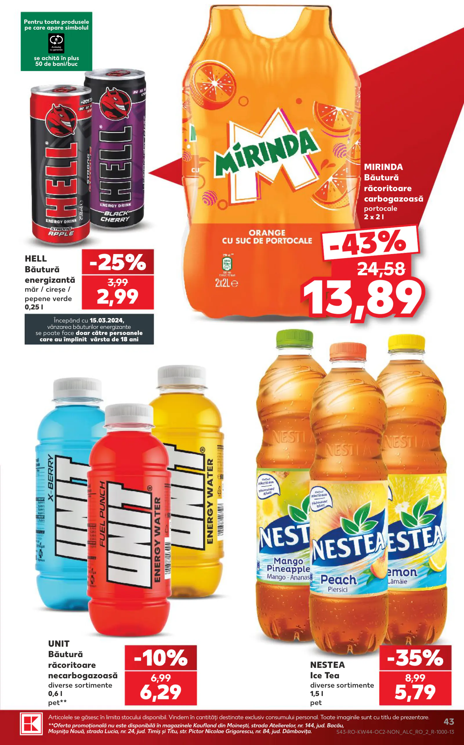 Kaufland Románia akciós újság, 43. oldal (okt. 28. – nov. 3.)