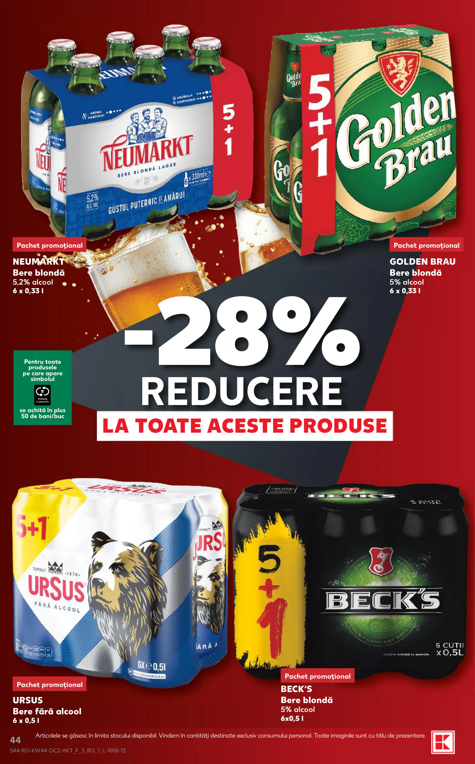 Kaufland Románia akciós újság, 44. oldal (okt. 28. – nov. 3.)