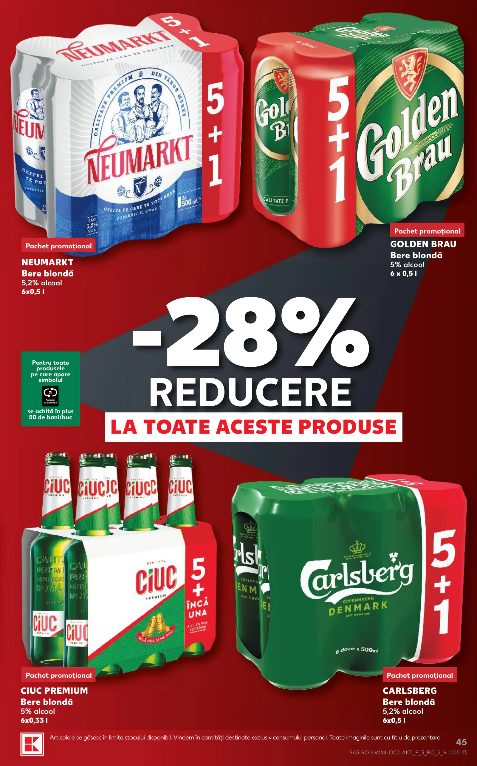 Kaufland Románia akciós újság, 45. oldal (okt. 28. – nov. 3.)
