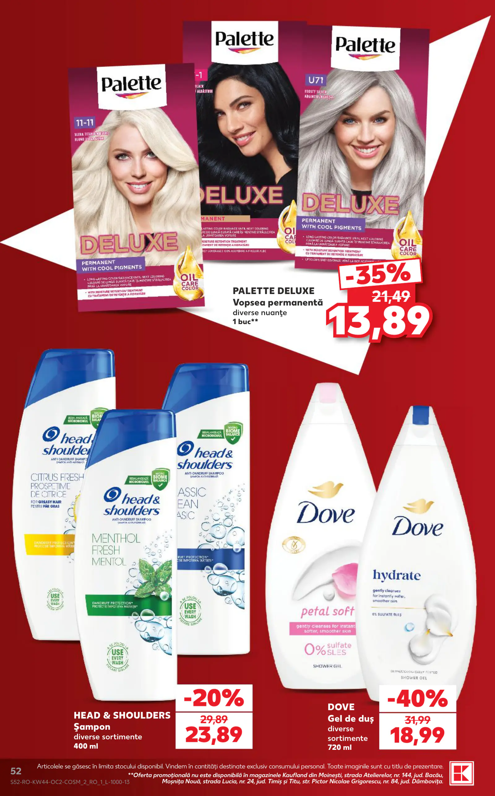 Kaufland Románia akciós újság, 52. oldal (okt. 28. – nov. 3.)