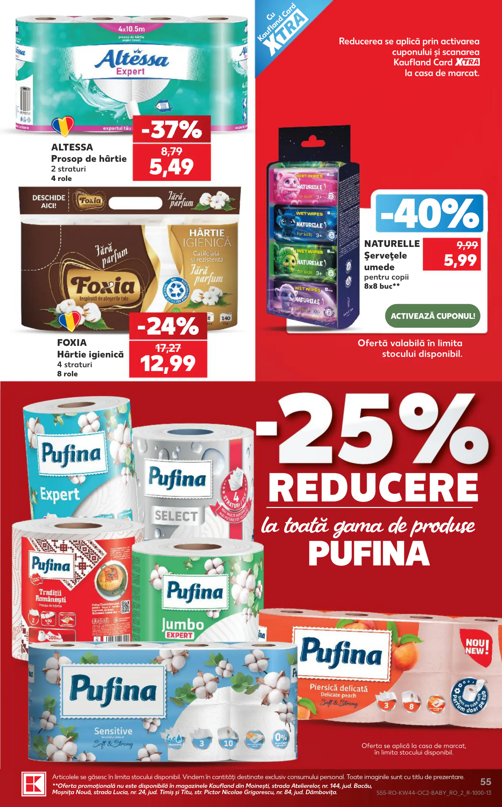 Kaufland Románia akciós újság, 55. oldal (okt. 28. – nov. 3.)