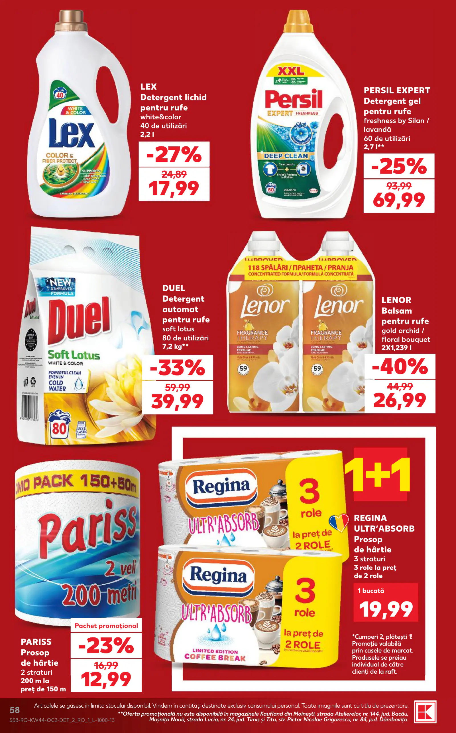 Kaufland Románia akciós újság, 58. oldal (okt. 28. – nov. 3.)