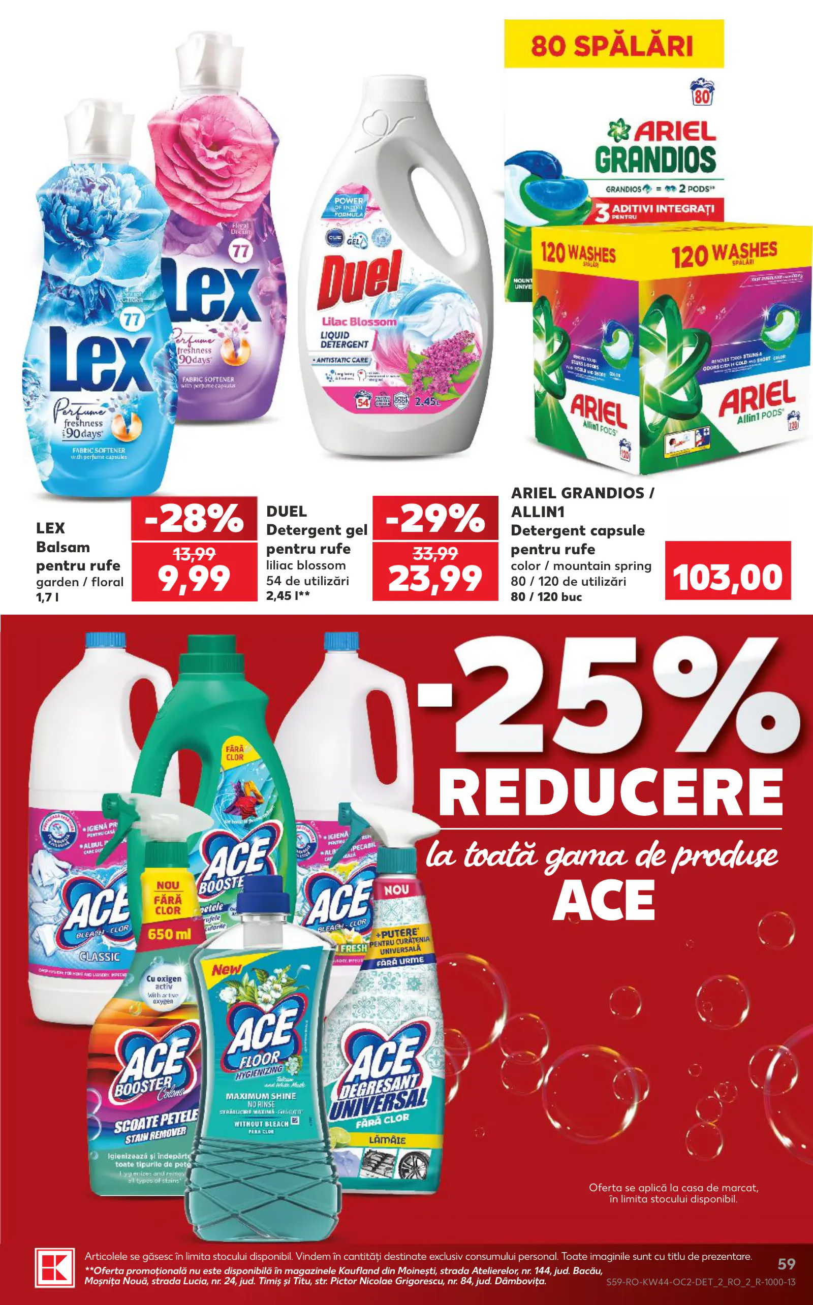 Kaufland Románia akciós újság, 59. oldal (okt. 28. – nov. 3.)