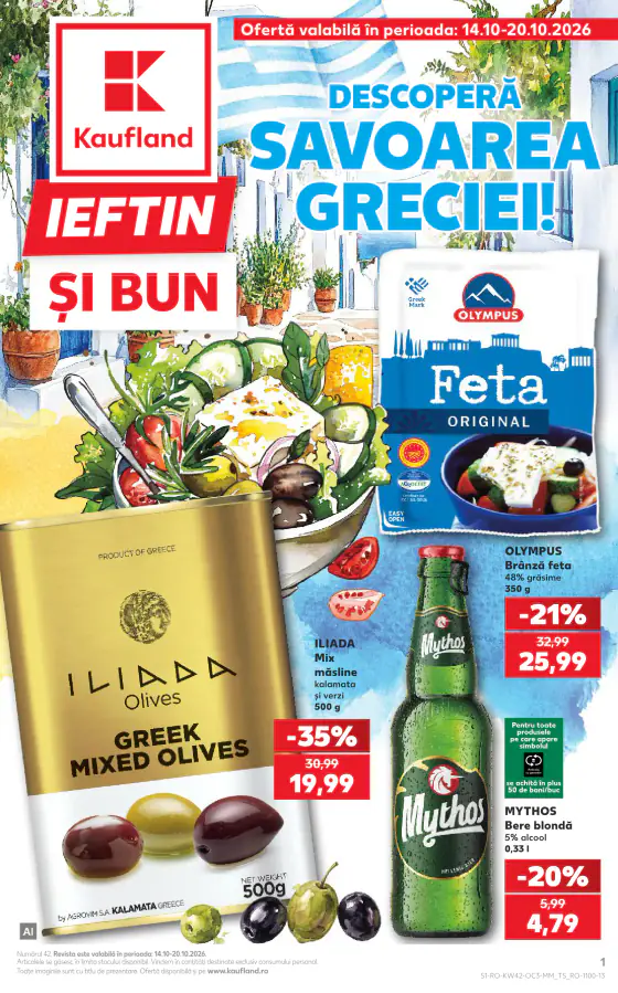 Kaufland Románia akciós újság – okt. 14–20.