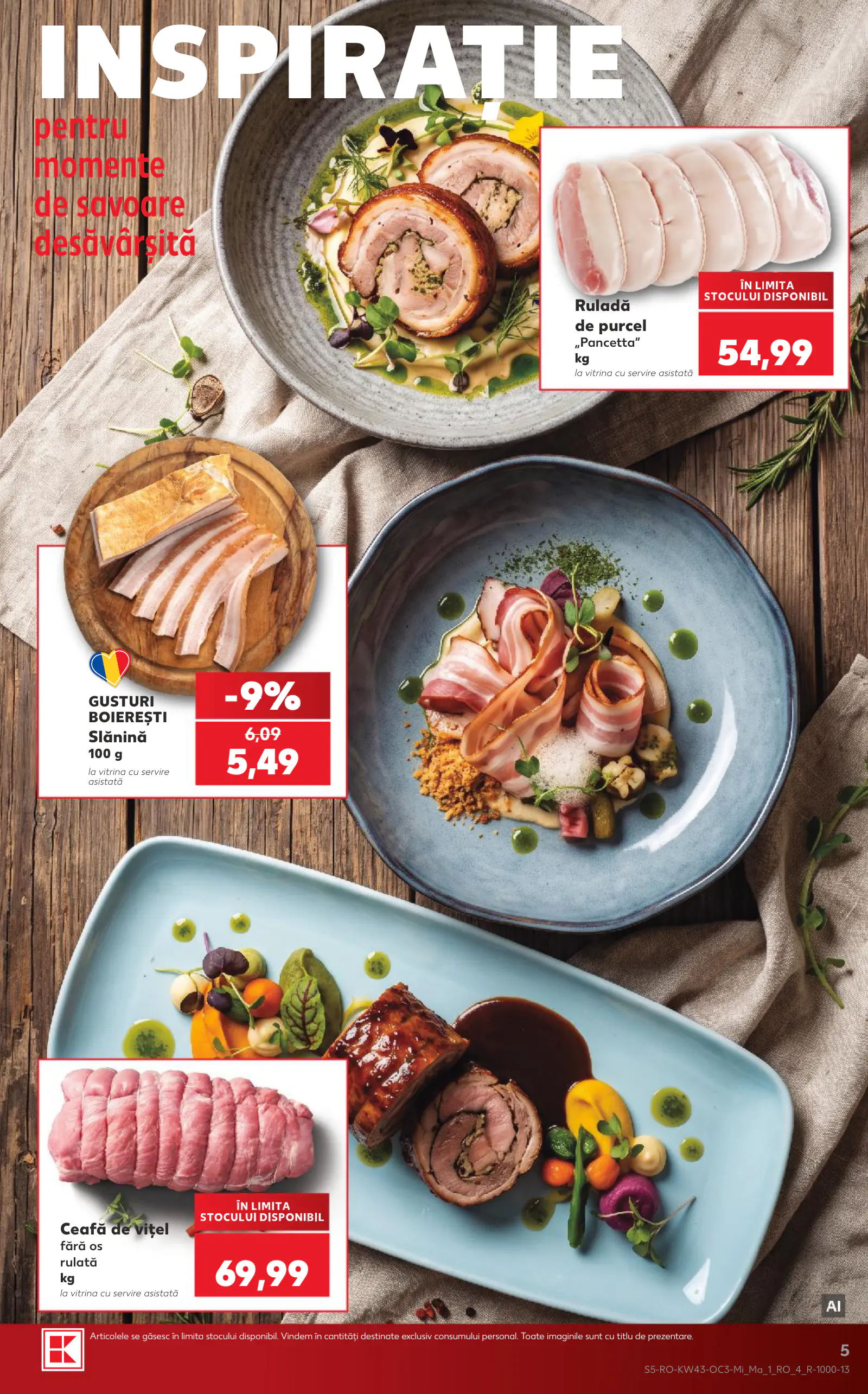 Kaufland Románia akciós újság (2), 5. oldal (okt. 21–27.)