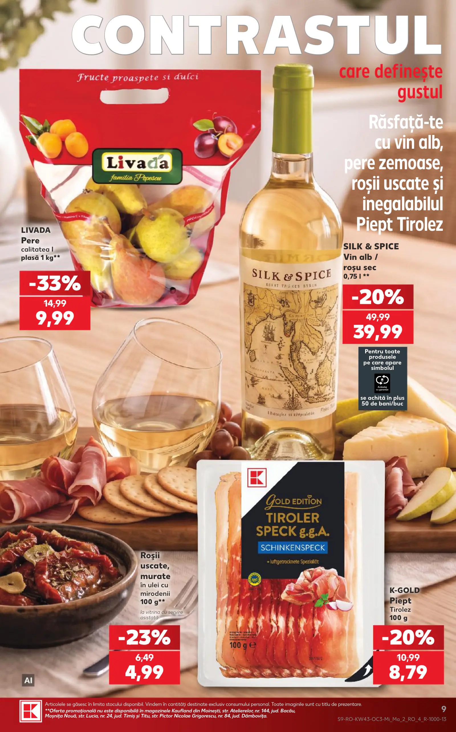 Kaufland Románia akciós újság (2), 9. oldal (okt. 21–27.)