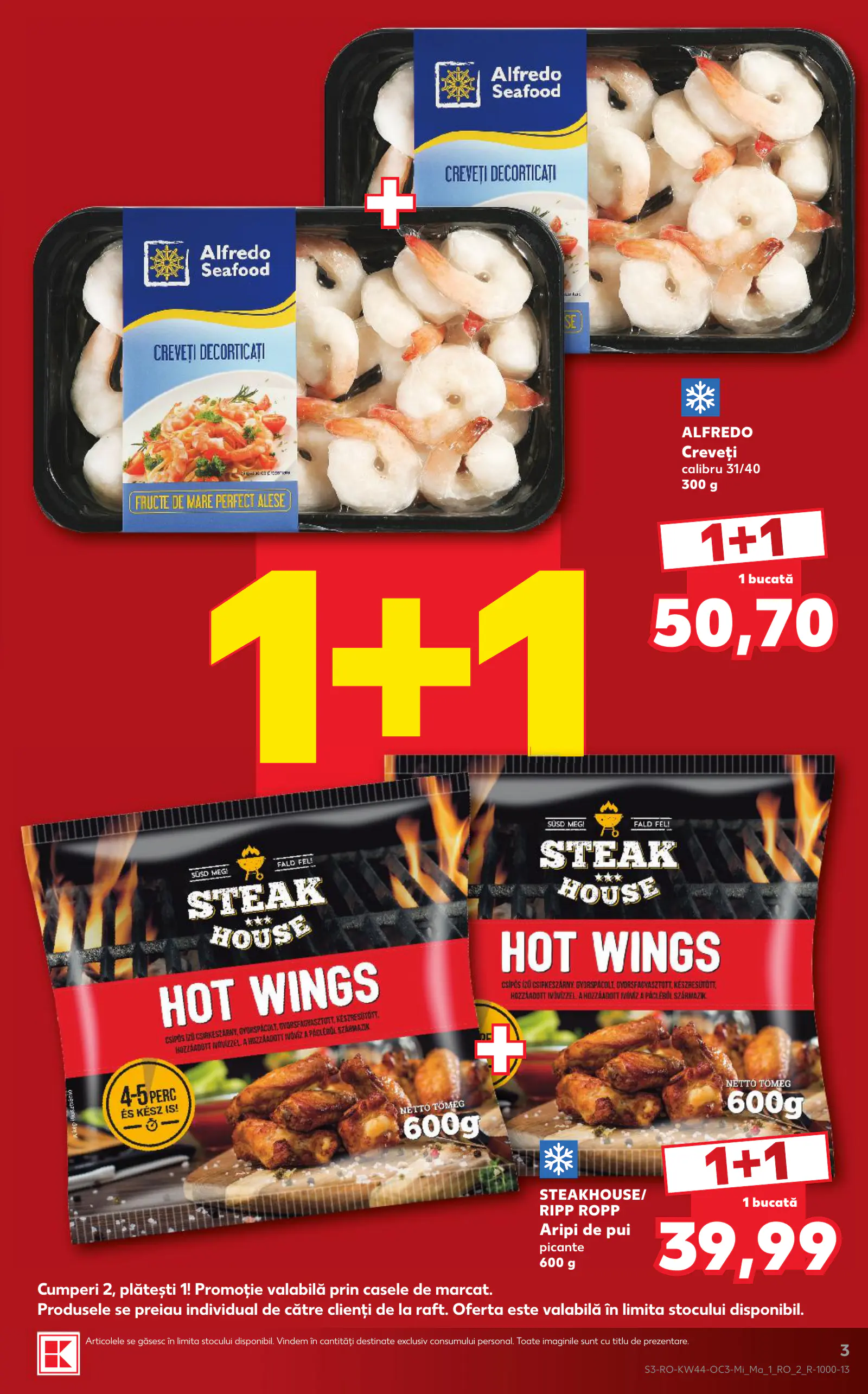 Kaufland Románia akciós újság (2), 3. oldal (okt. 28. – nov. 3.)