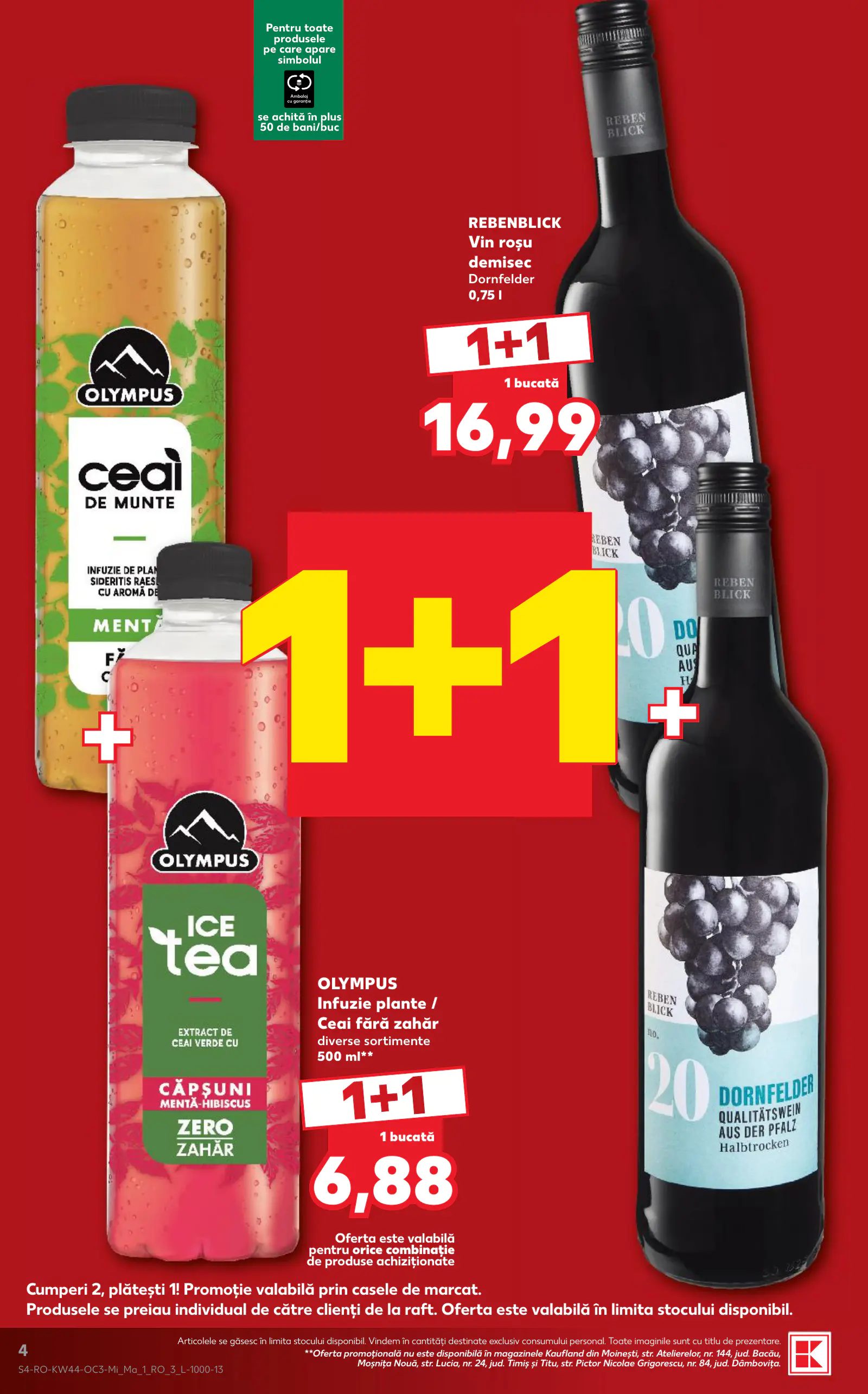 Kaufland Románia akciós újság (2), 4. oldal (okt. 28. – nov. 3.)