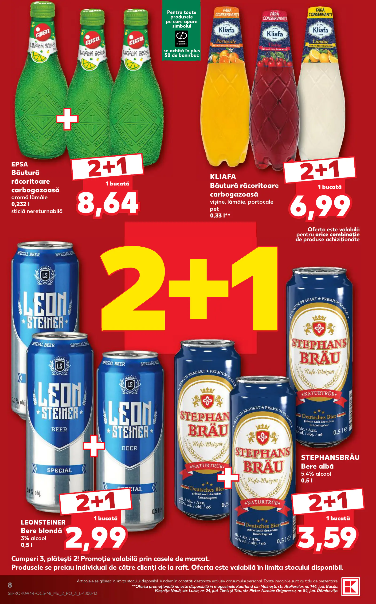 Kaufland Románia akciós újság (2), 8. oldal (okt. 28. – nov. 3.)