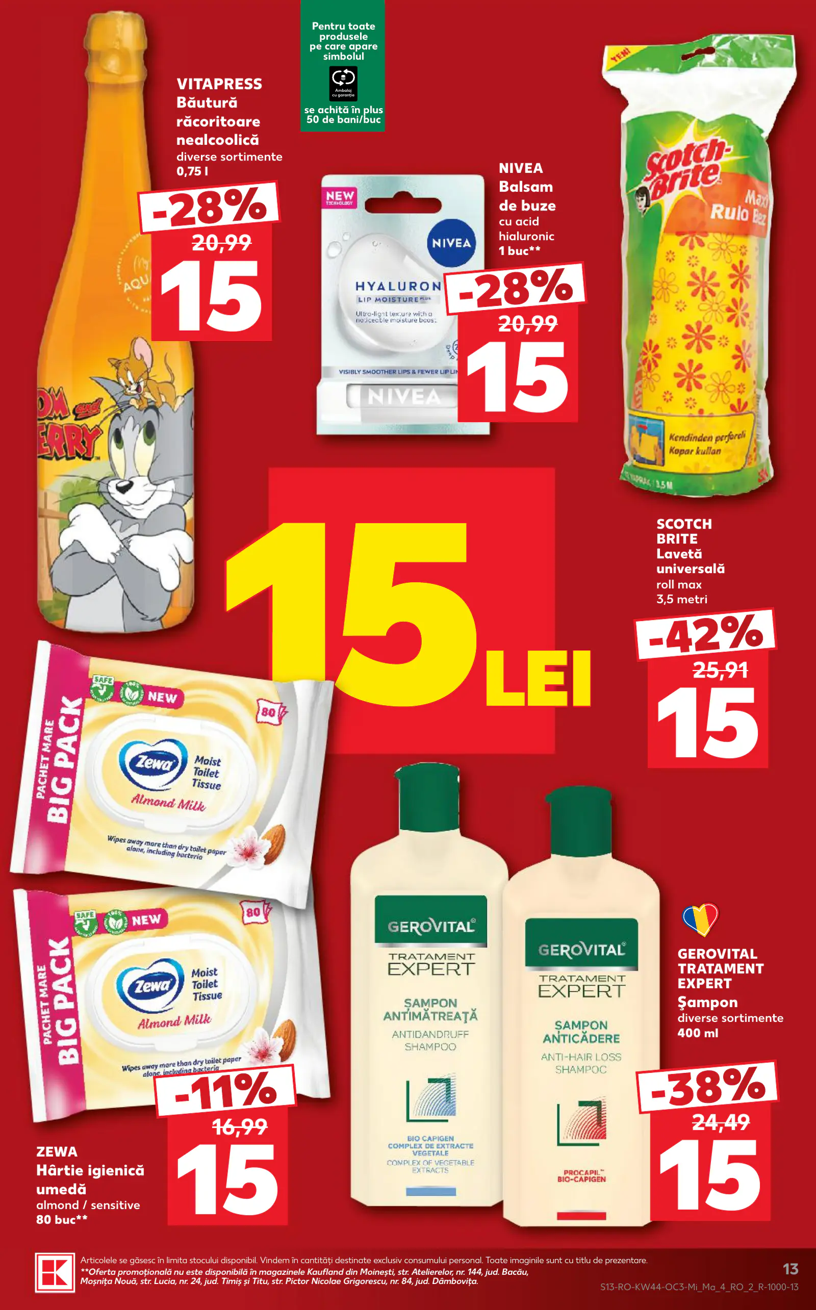 Kaufland Románia akciós újság (2), 13. oldal (okt. 28. – nov. 3.)