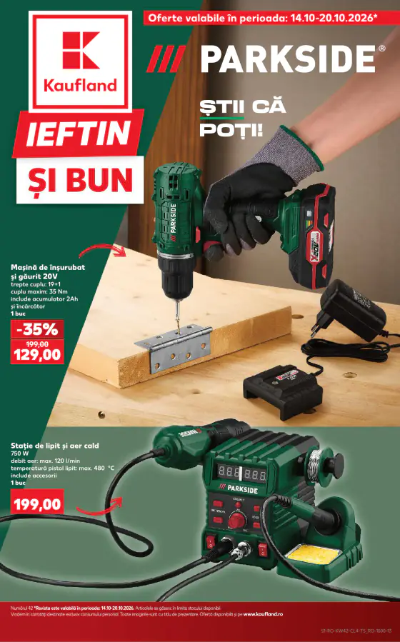 Kaufland Románia akciós újság – okt. 14–20.