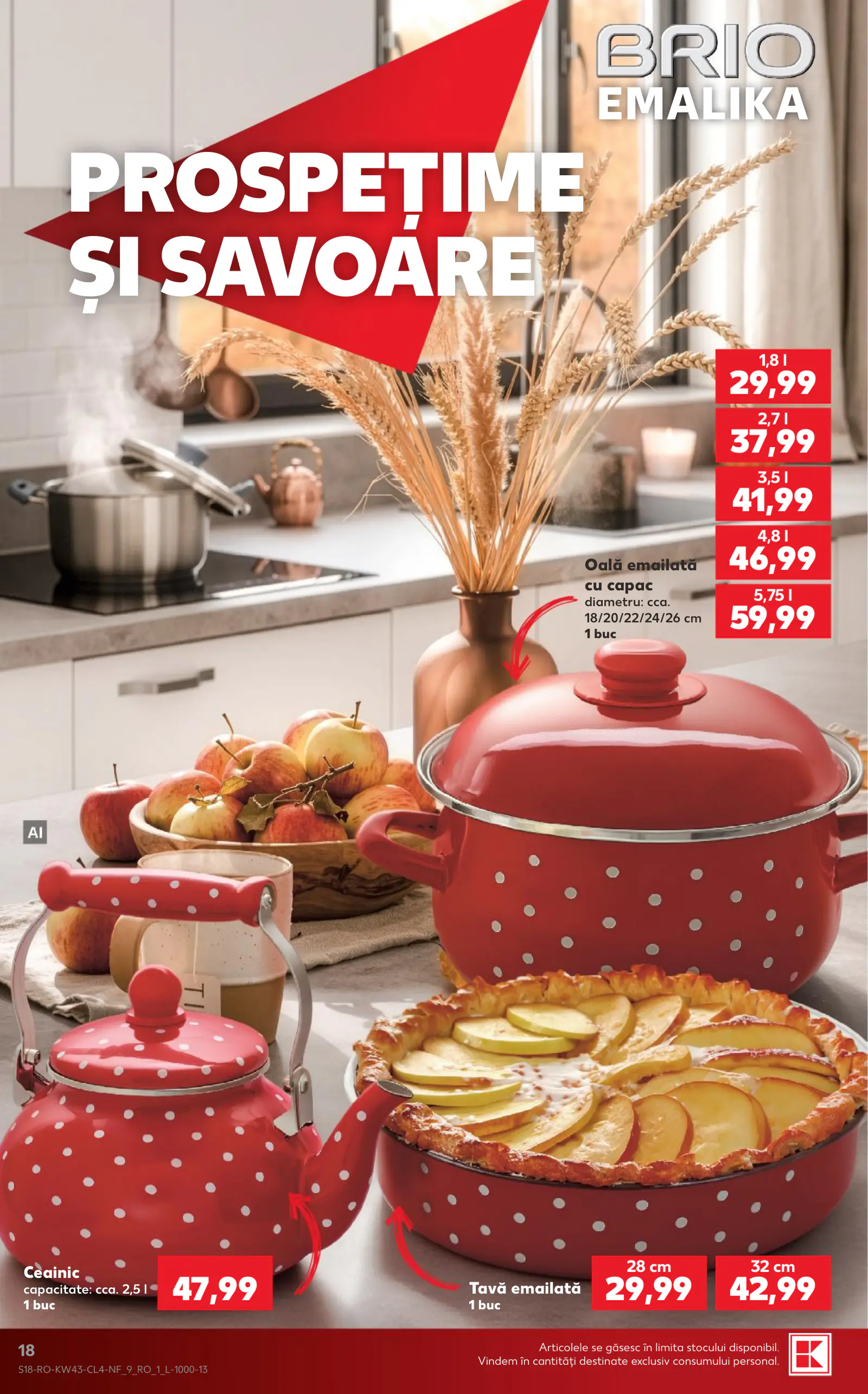 Kaufland Románia akciós újság (3), 18. oldal (okt. 21–27.)