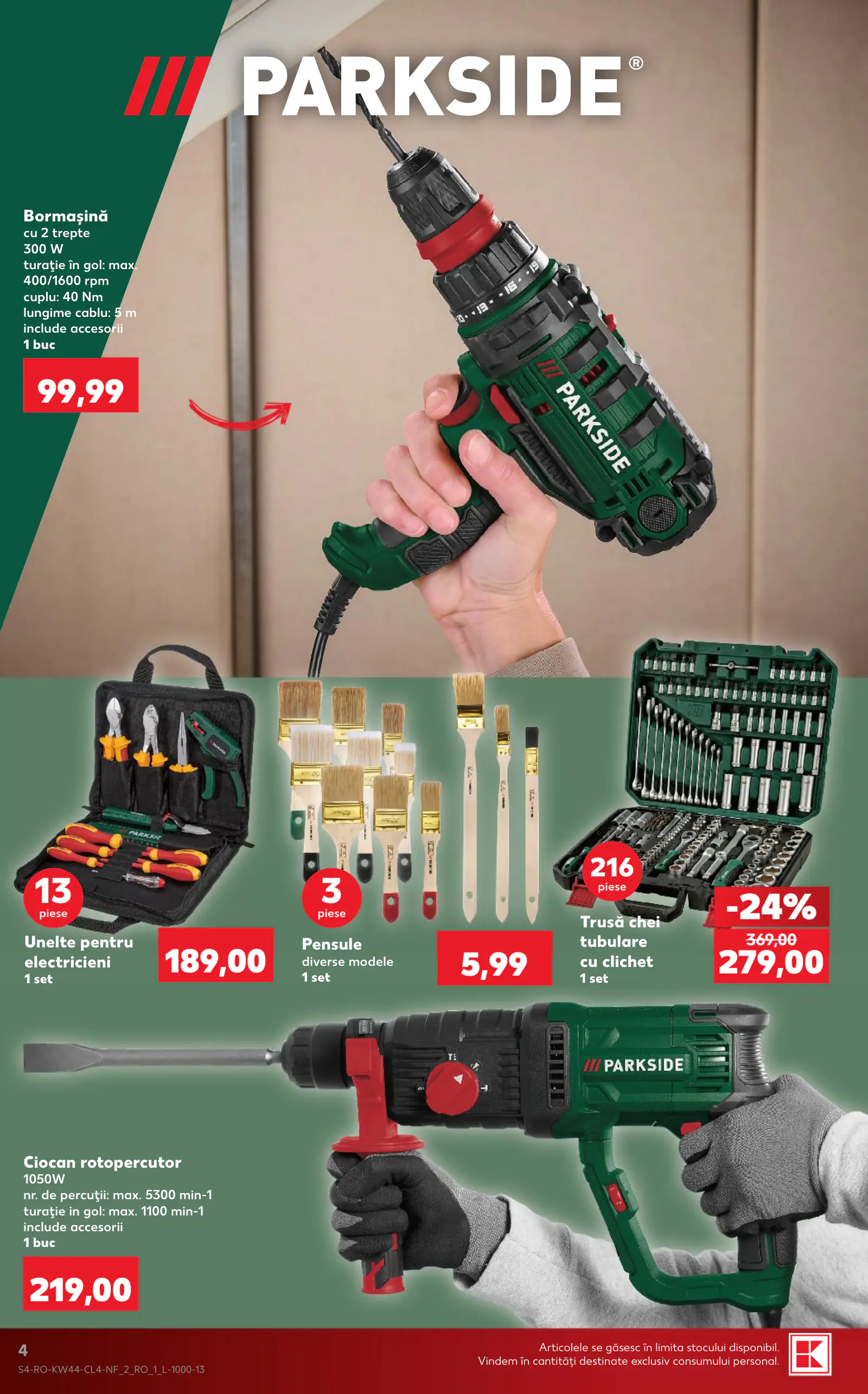 Kaufland Románia akciós újság (3), 4. oldal (okt. 28. – nov. 3.)