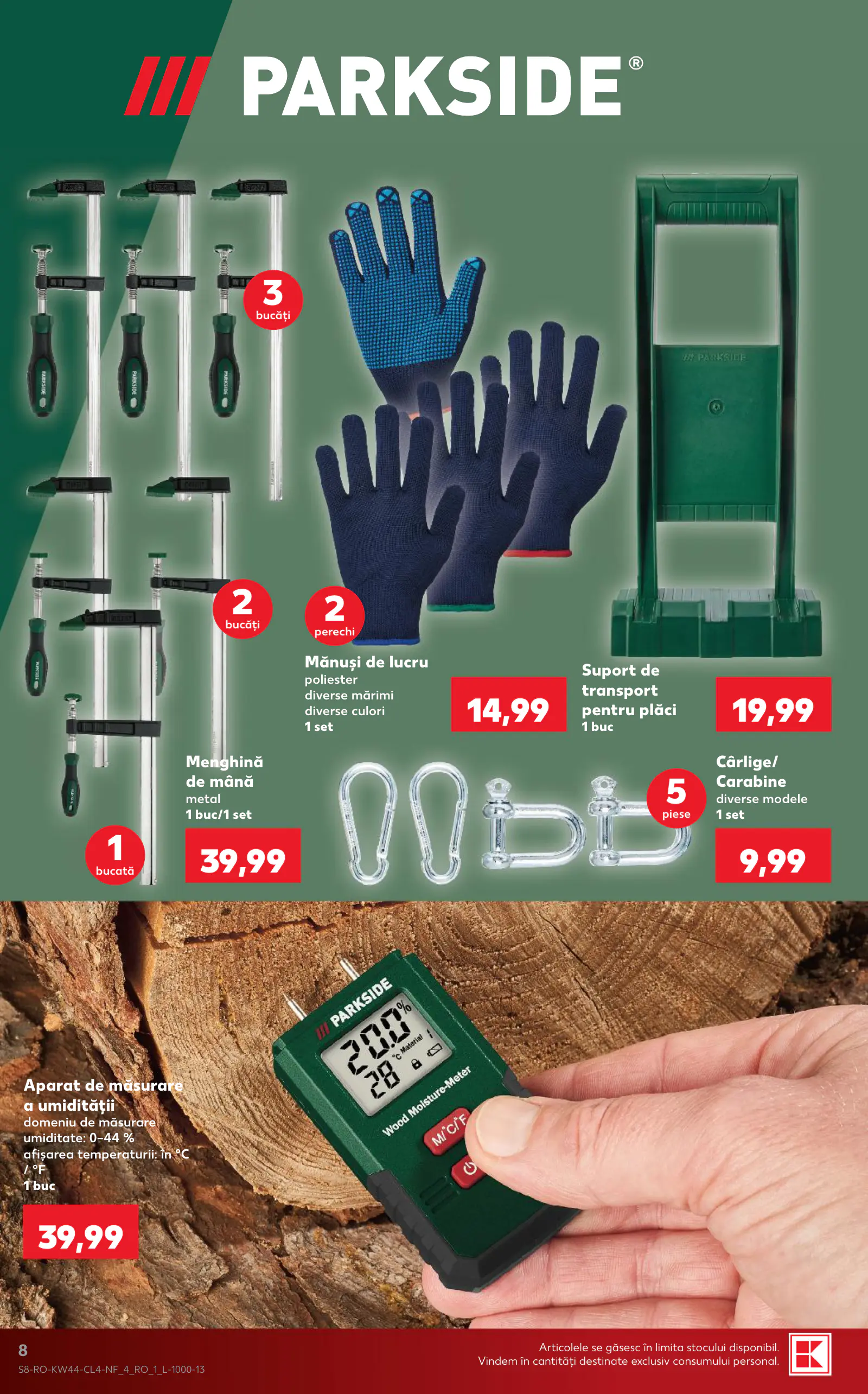 Kaufland Románia akciós újság (3), 8. oldal (okt. 28. – nov. 3.)