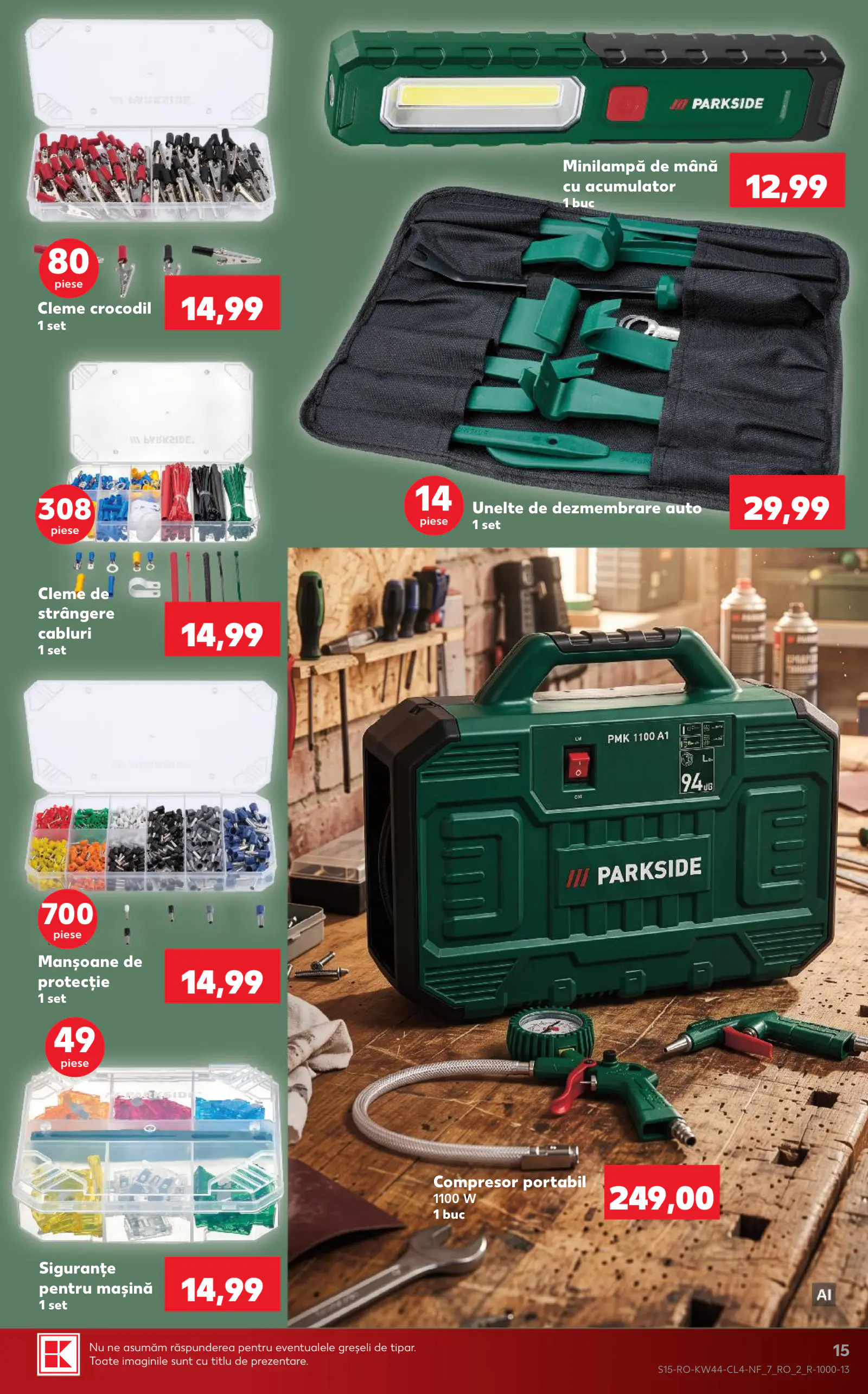 Kaufland Románia akciós újság (3), 15. oldal (okt. 28. – nov. 3.)