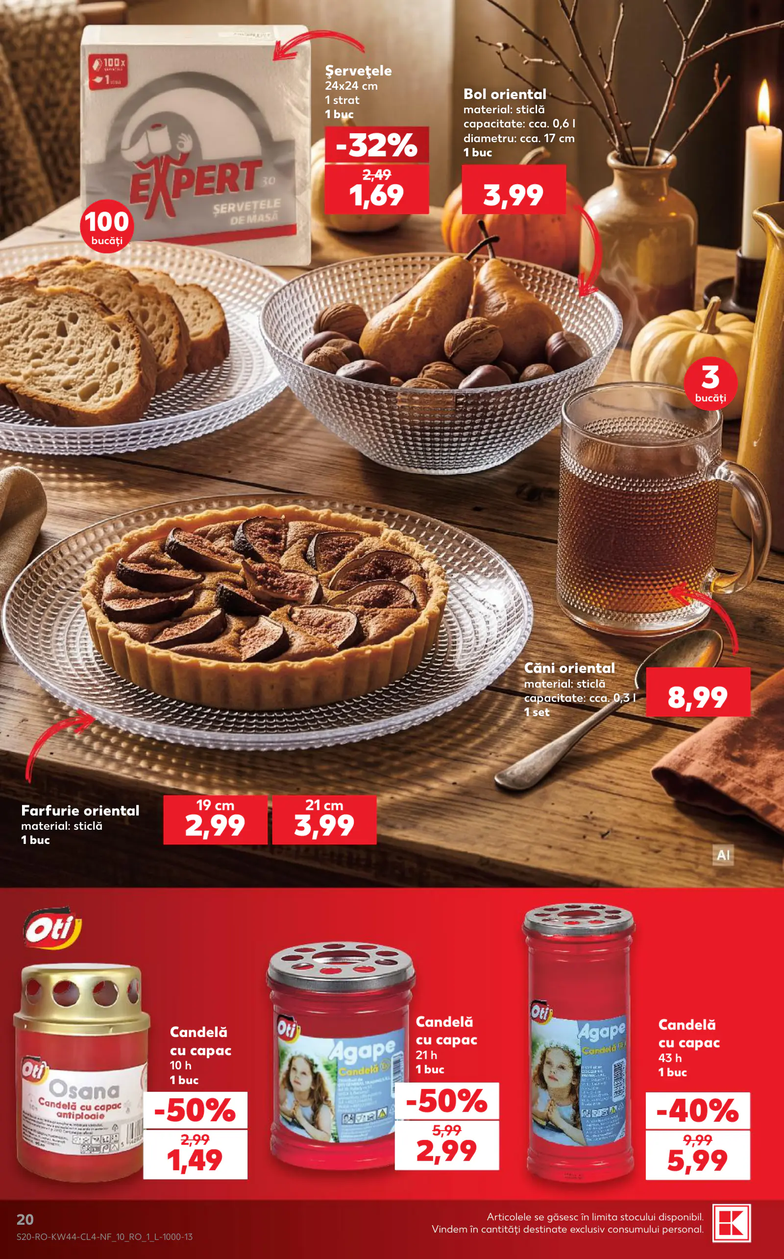 Kaufland Románia akciós újság (3), 20. oldal (okt. 28. – nov. 3.)