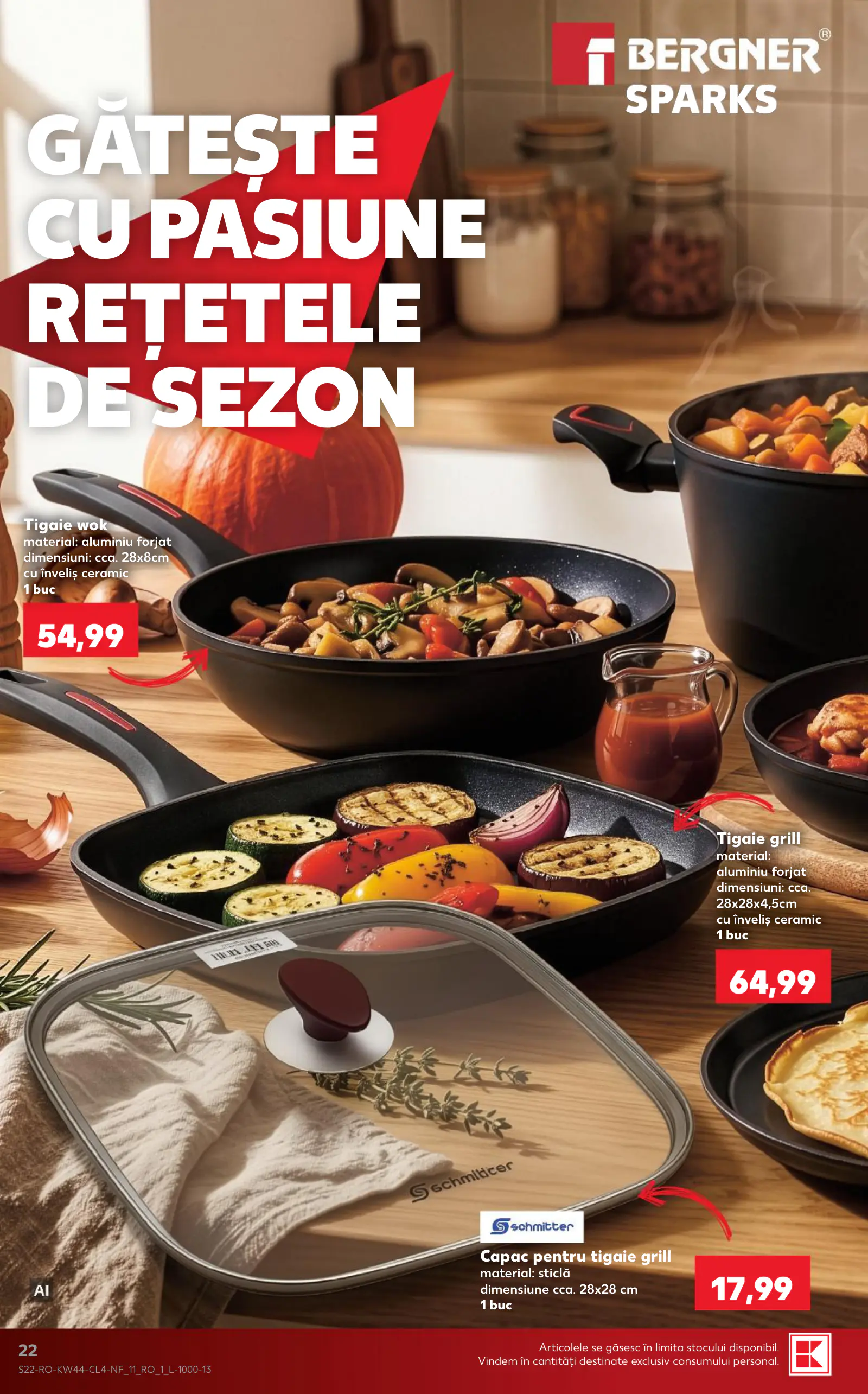 Kaufland Románia akciós újság (3), 22. oldal (okt. 28. – nov. 3.)