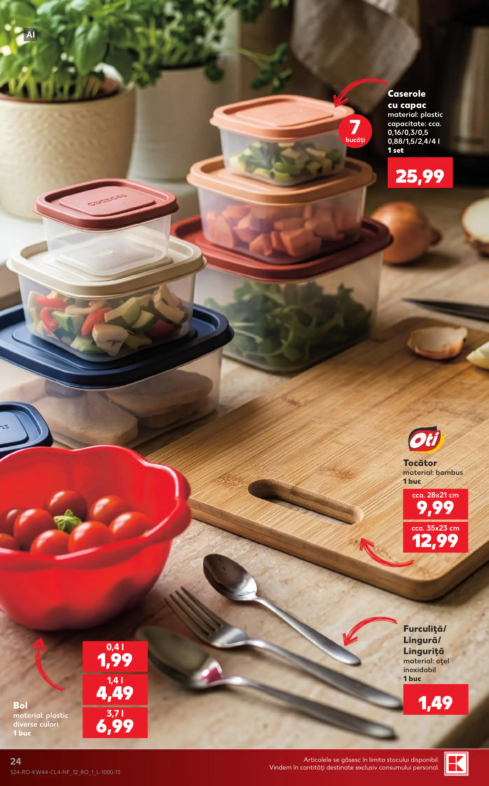 Kaufland Románia akciós újság (3), 24. oldal (okt. 28. – nov. 3.)