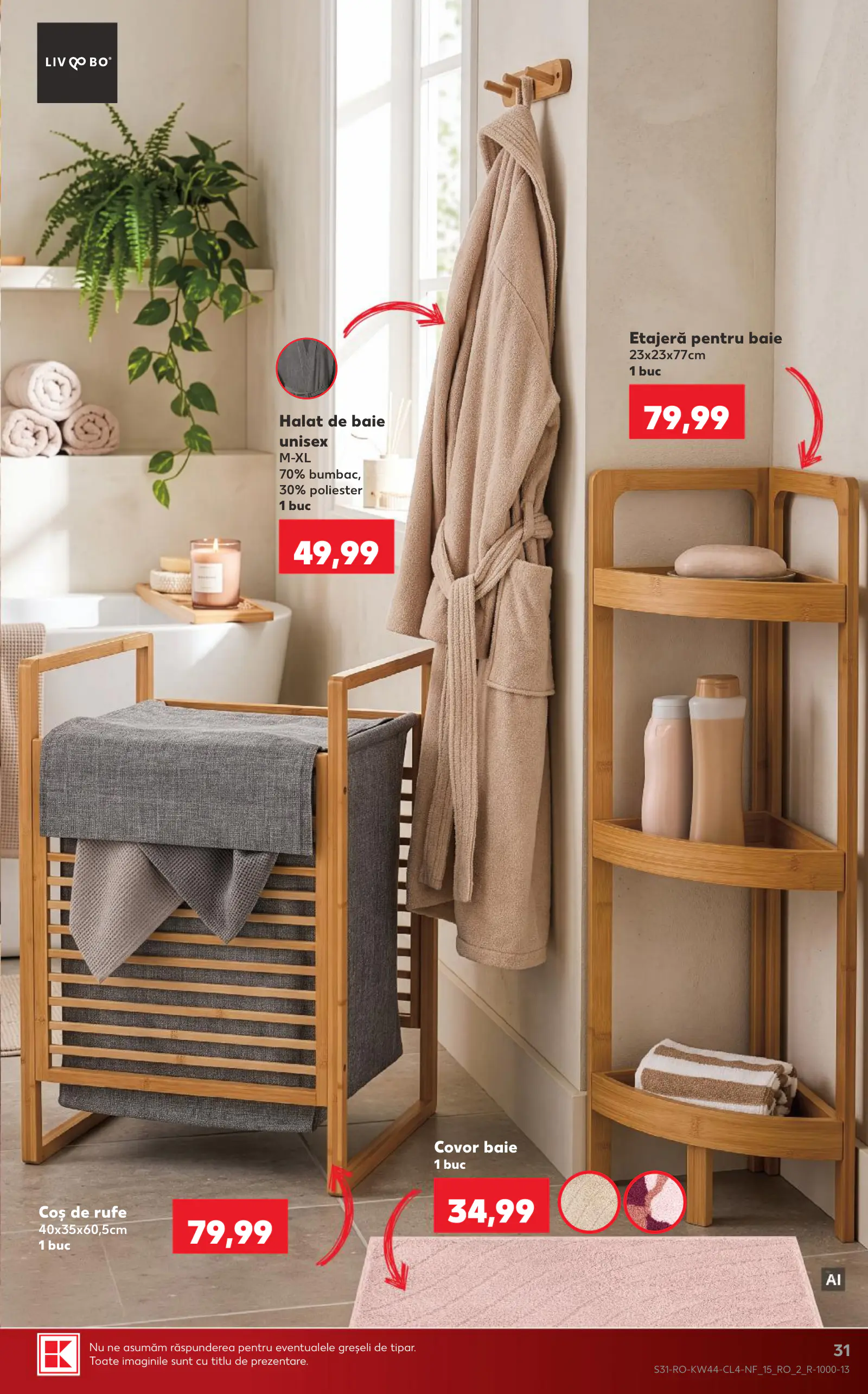 Kaufland Románia akciós újság (3), 31. oldal (okt. 28. – nov. 3.)