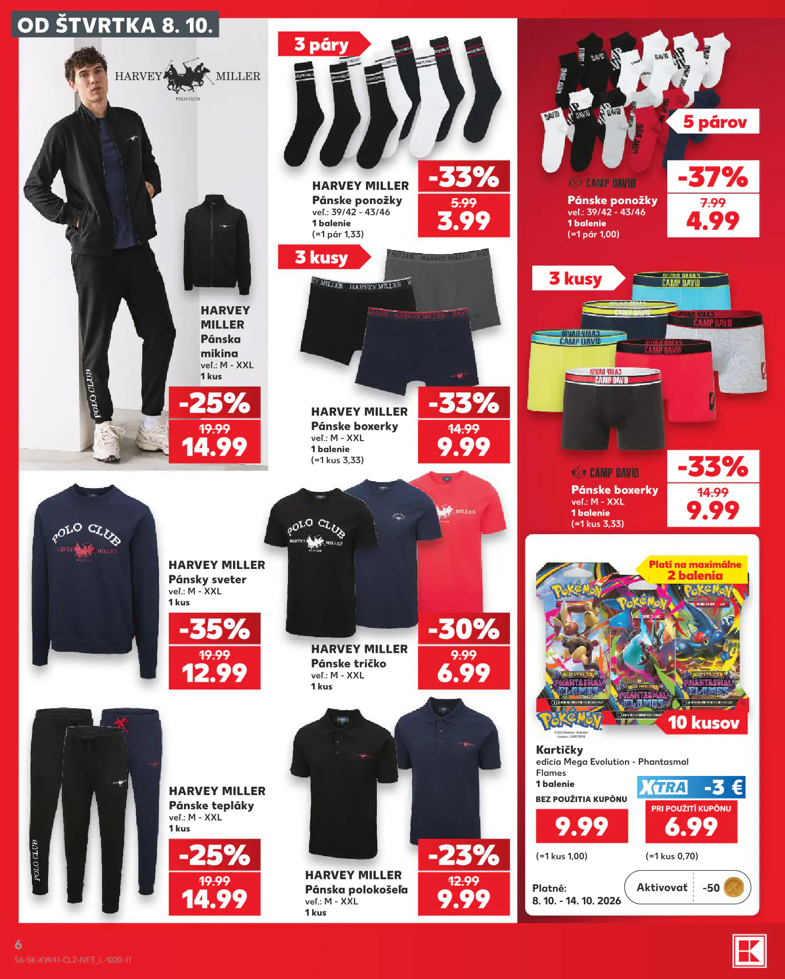 Kaufland Szlovákia akciós újság, 6. oldal (okt. 8–14.)