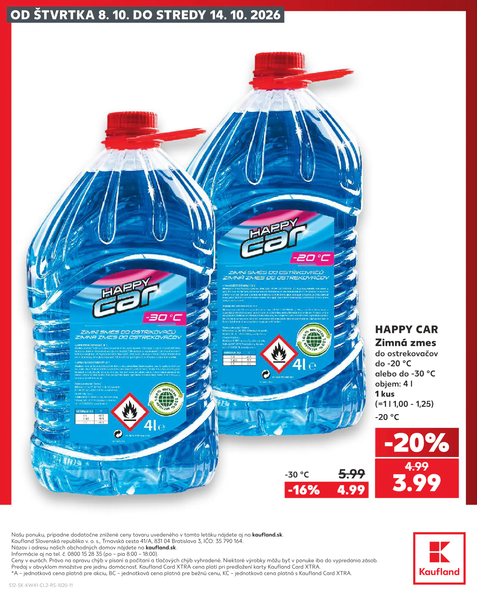 Kaufland Szlovákia akciós újság, 12. oldal (okt. 8–14.)
