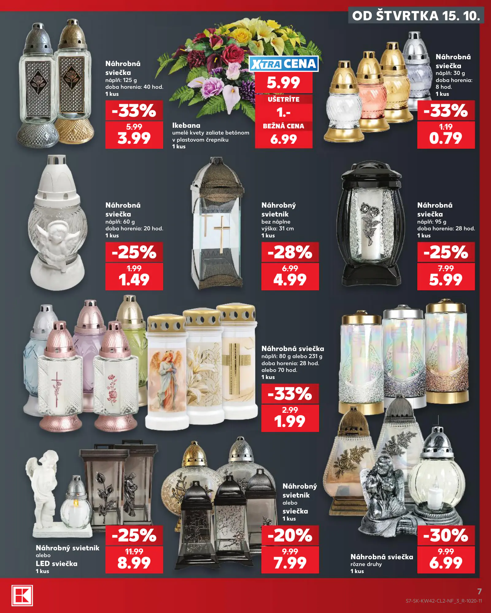 Kaufland Szlovákia akciós újság, 7. oldal (okt. 15–21.)