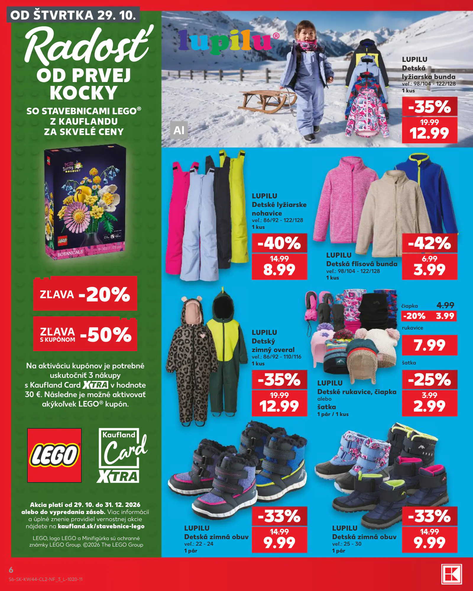 Kaufland Szlovákia akciós újság, 6. oldal (okt. 29. – nov. 4.)